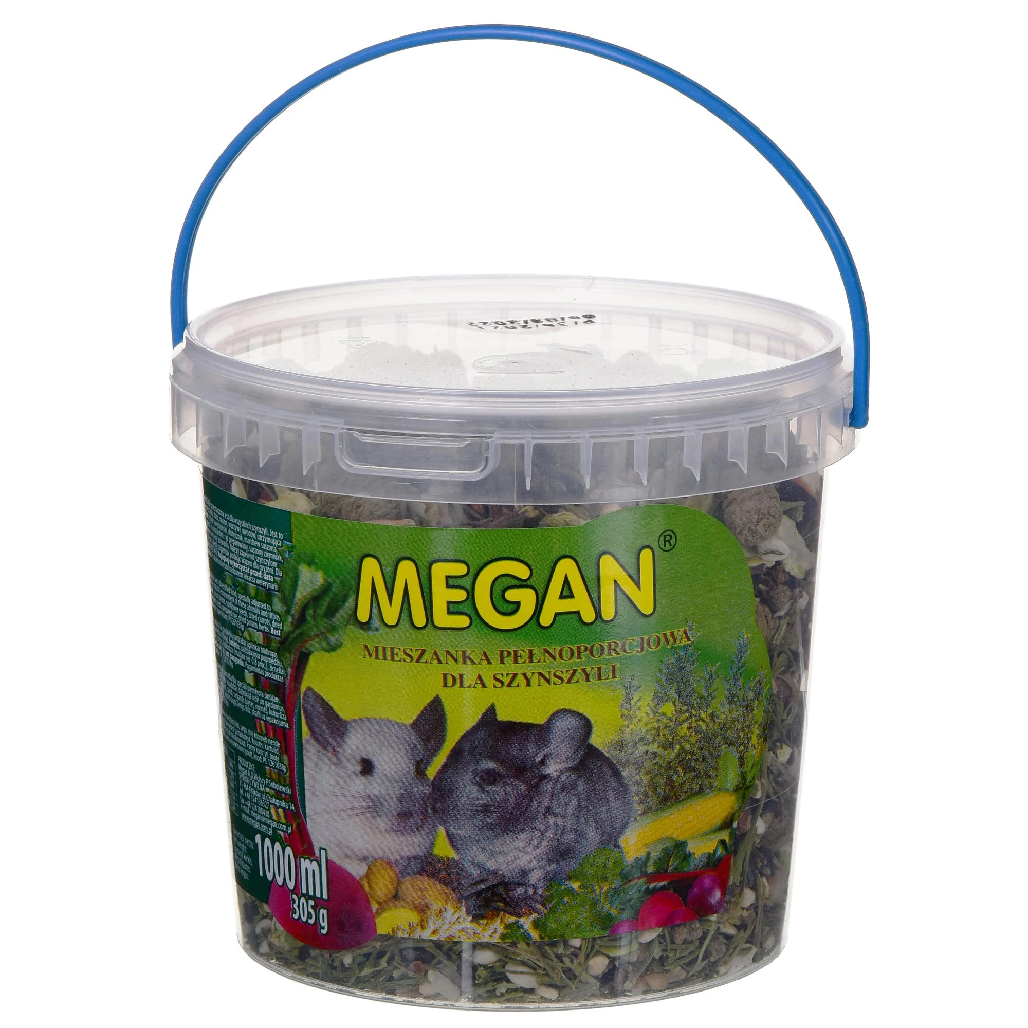 Pašaras šinšiloms Megan, auksinė serija, 305 gr