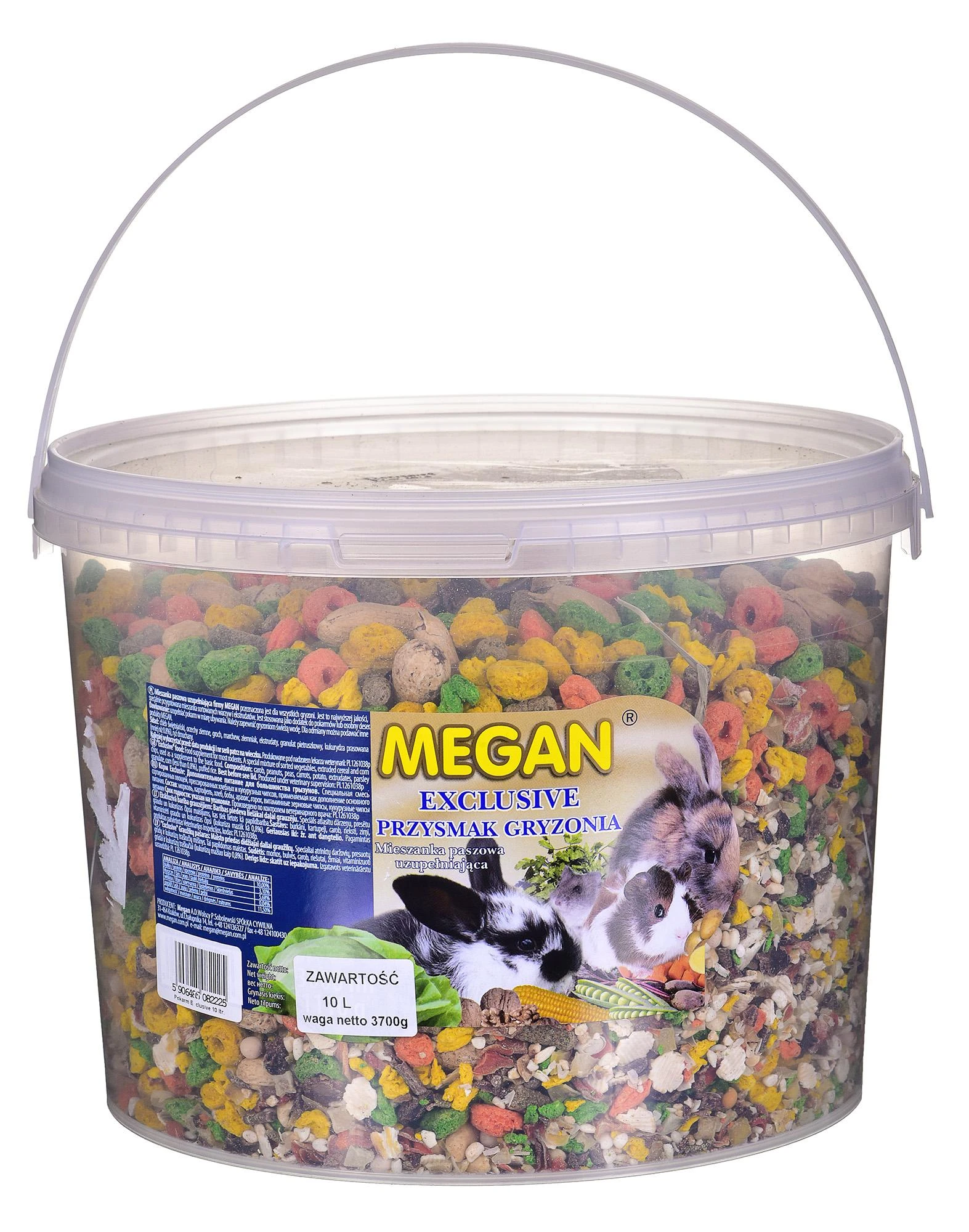 Megan Cocktail graužikams 10 l / 3,7kg - ME42