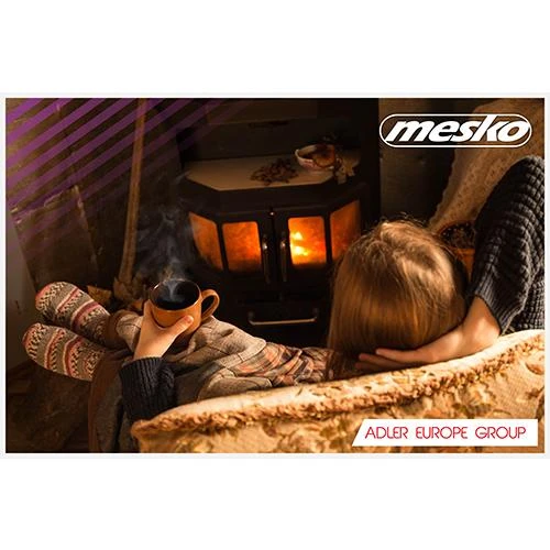 Mesko | Šildytuvas | MS 7710 | Halogeninis šildytuvas | 800 W | Galios lygių skaičius 2 | Baltas