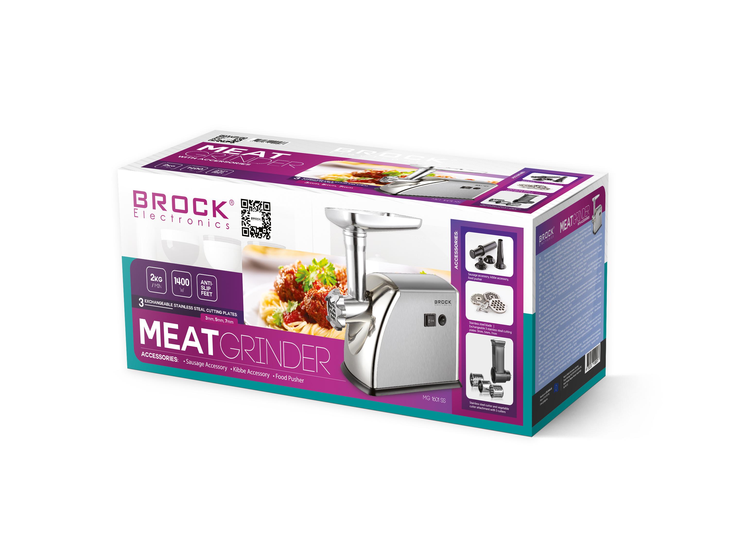 Brock MG 1601 SS mėsmalė
