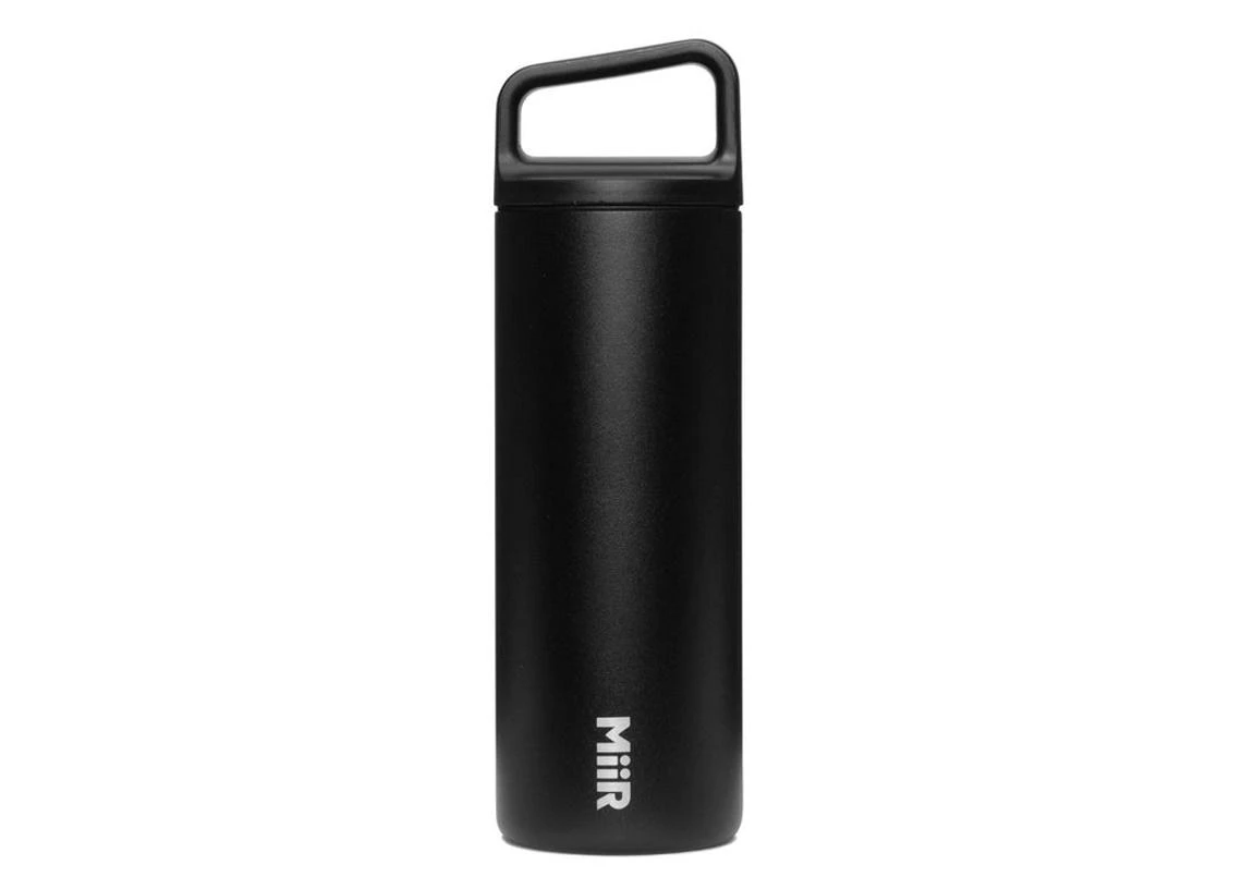 MiiR MiiR - Plačiasnukis buteliukas Juoda - Thermal Buteliukas 470 ml
