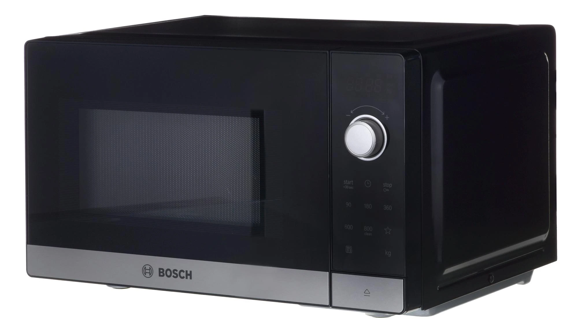 Bosch FFL023MS2 Serija 2, Laisvai statoma mikrobangų krosnelė, 44 x 26 cm, Nerūdijančio plieno