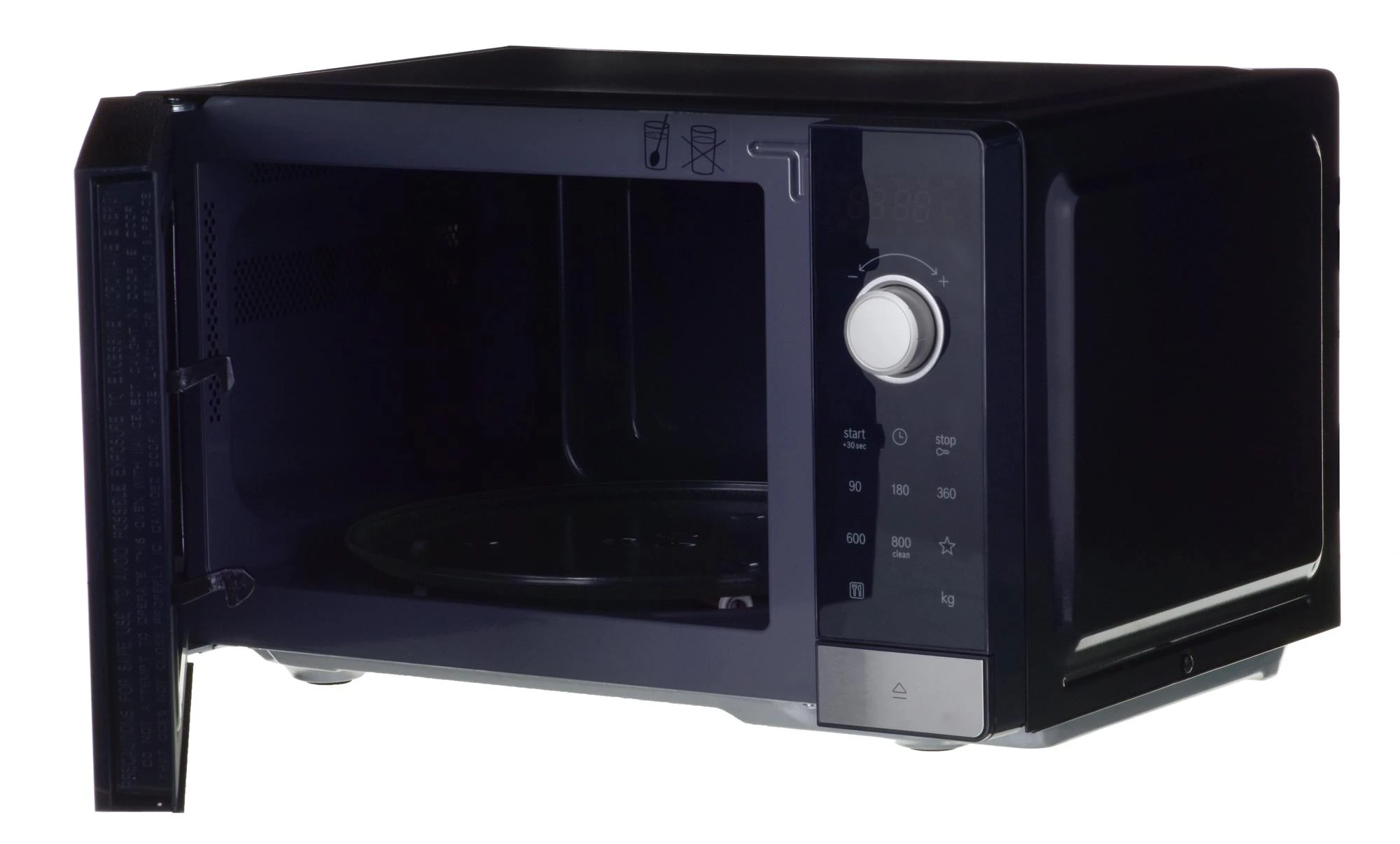 Bosch FFL023MS2 Serija 2, Laisvai statoma mikrobangų krosnelė, 44 x 26 cm, Nerūdijančio plieno