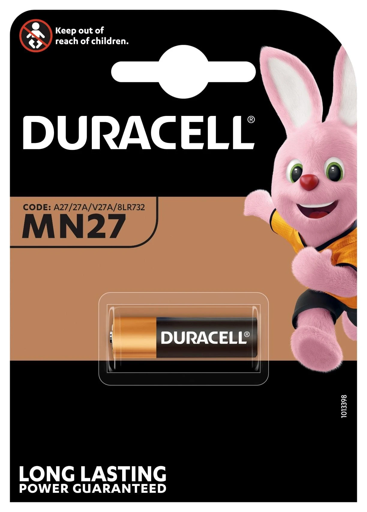 DURACELL MN27 12V Elementas