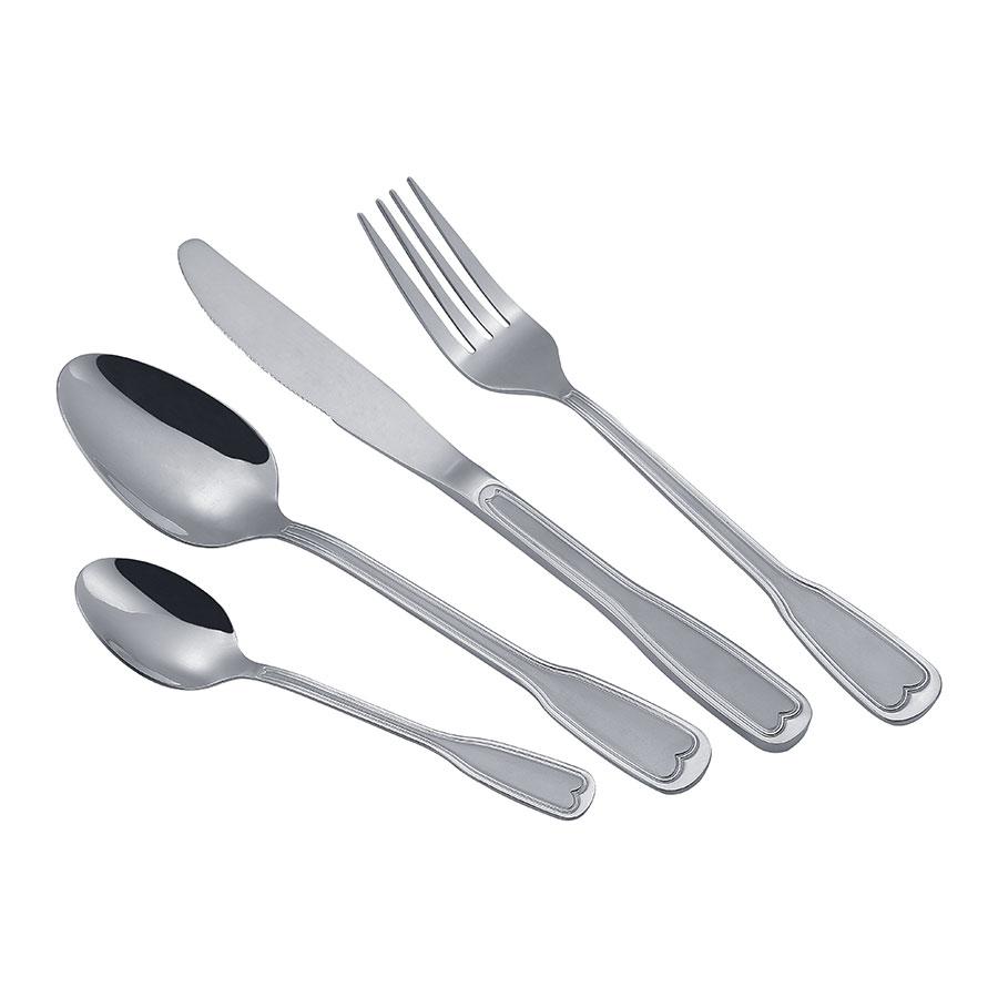 MAESTRO MR-1519-24 flatware set Nerūdijantis plienas 24 pc(s) Sidabrinis
