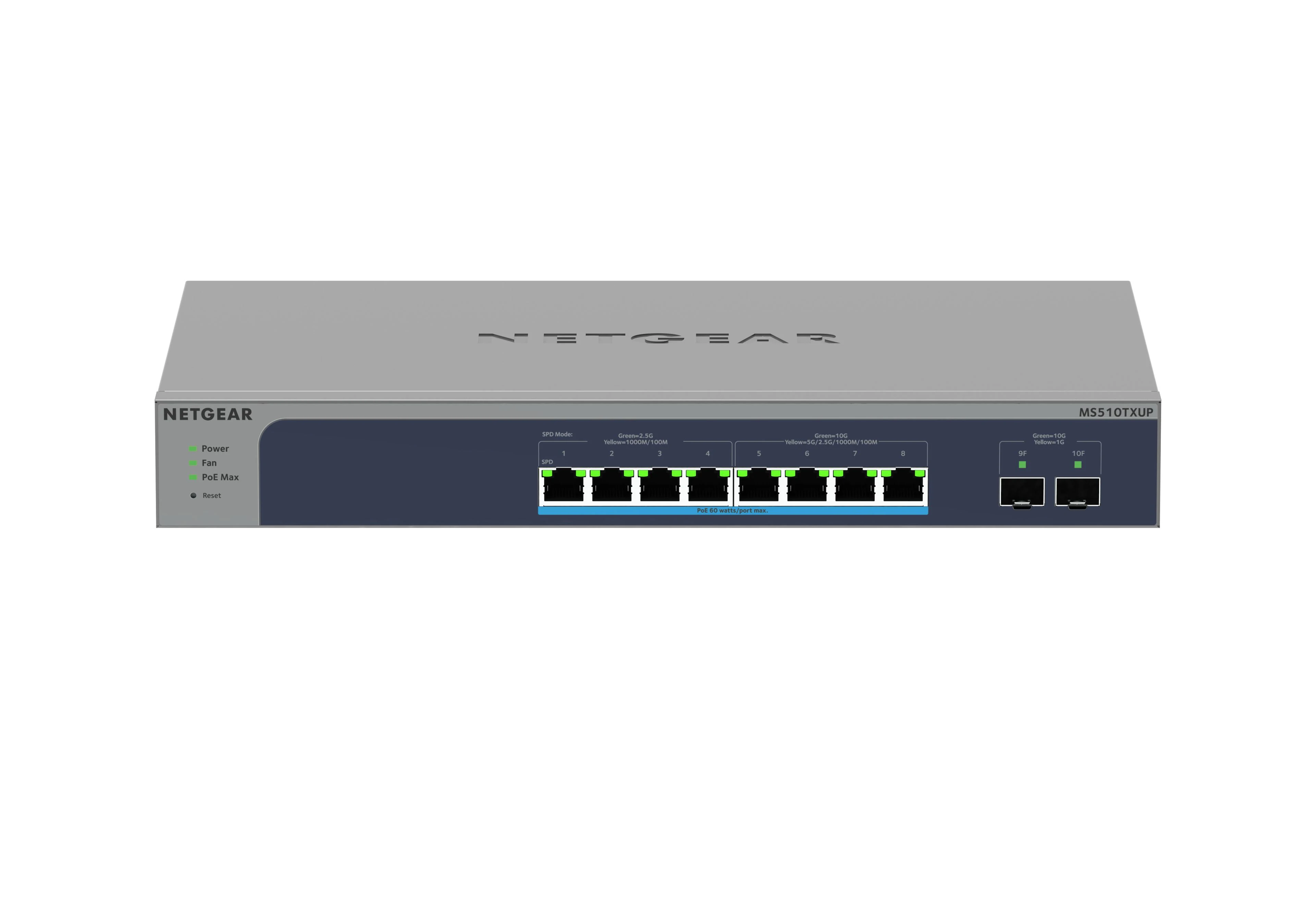 Šakotuvas „Netgear“ jungiklis MS510TXUP (MS510TXUP-100EUS) (MS510TXUP100EUS)