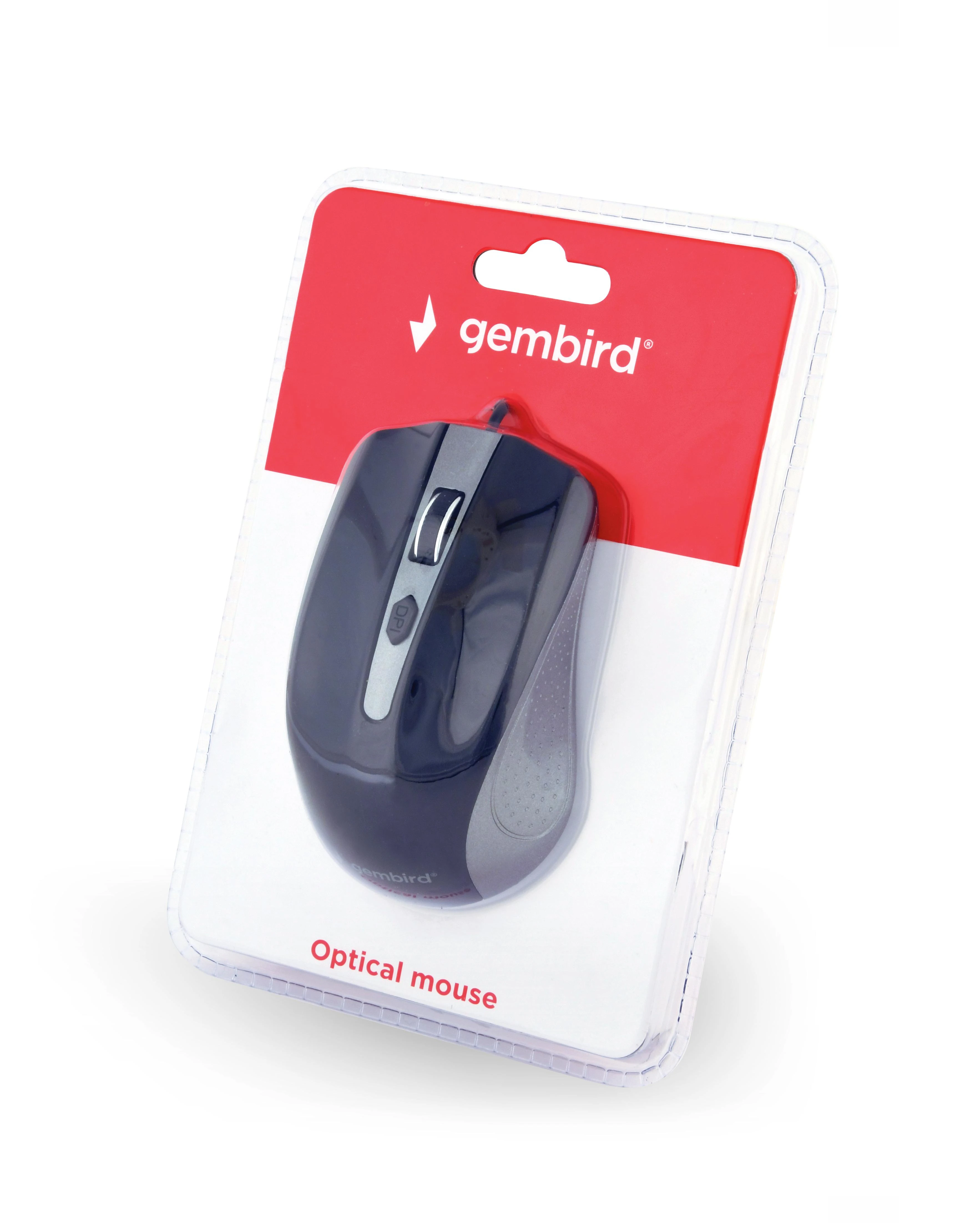 GEMBIRD MUS-4B-01-GB Gembird optinė pelė MUS-4B-01-GB, 1200 DPI, USB, Juodas/spacegray