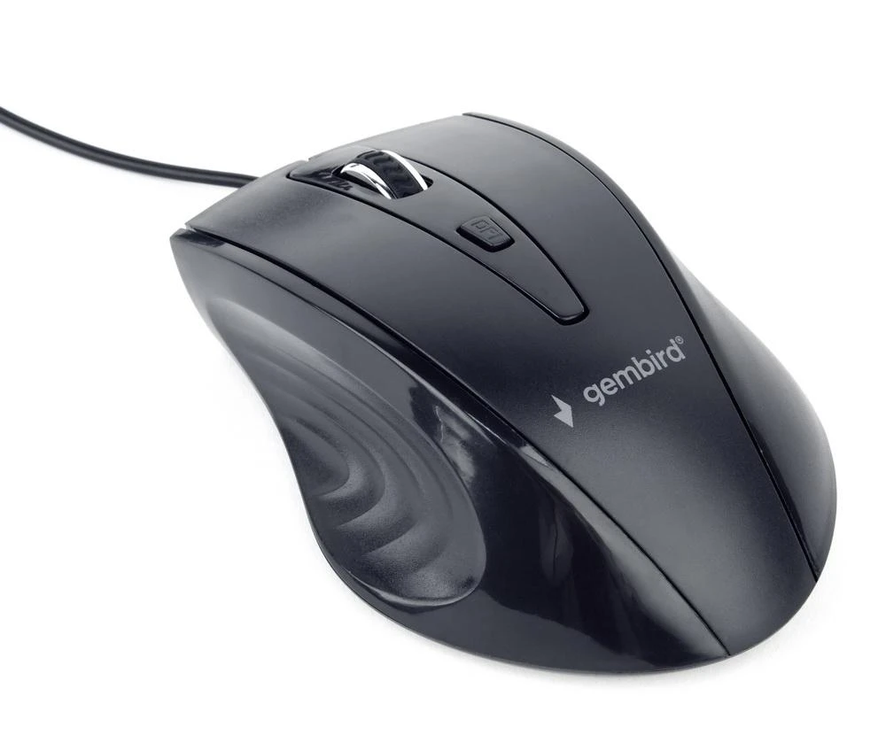 Gembird | Pelė | MUS-4B-02 | Standard | USB | su laidu | Juodas