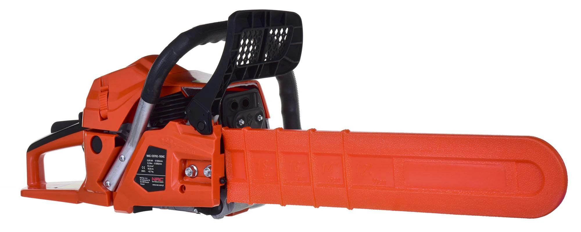 Grandininis pjūklas 50 cm petrol chainsaw CST61-50AC NAC