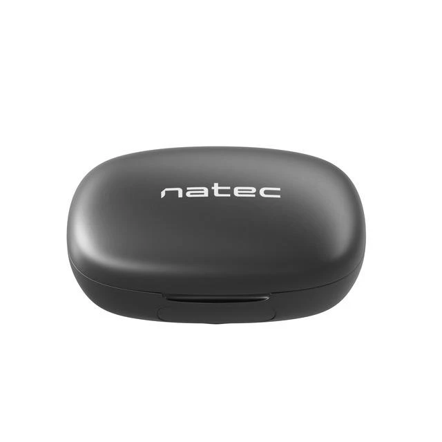 Natec Soho juodas ausinių įkrovimo dėklas