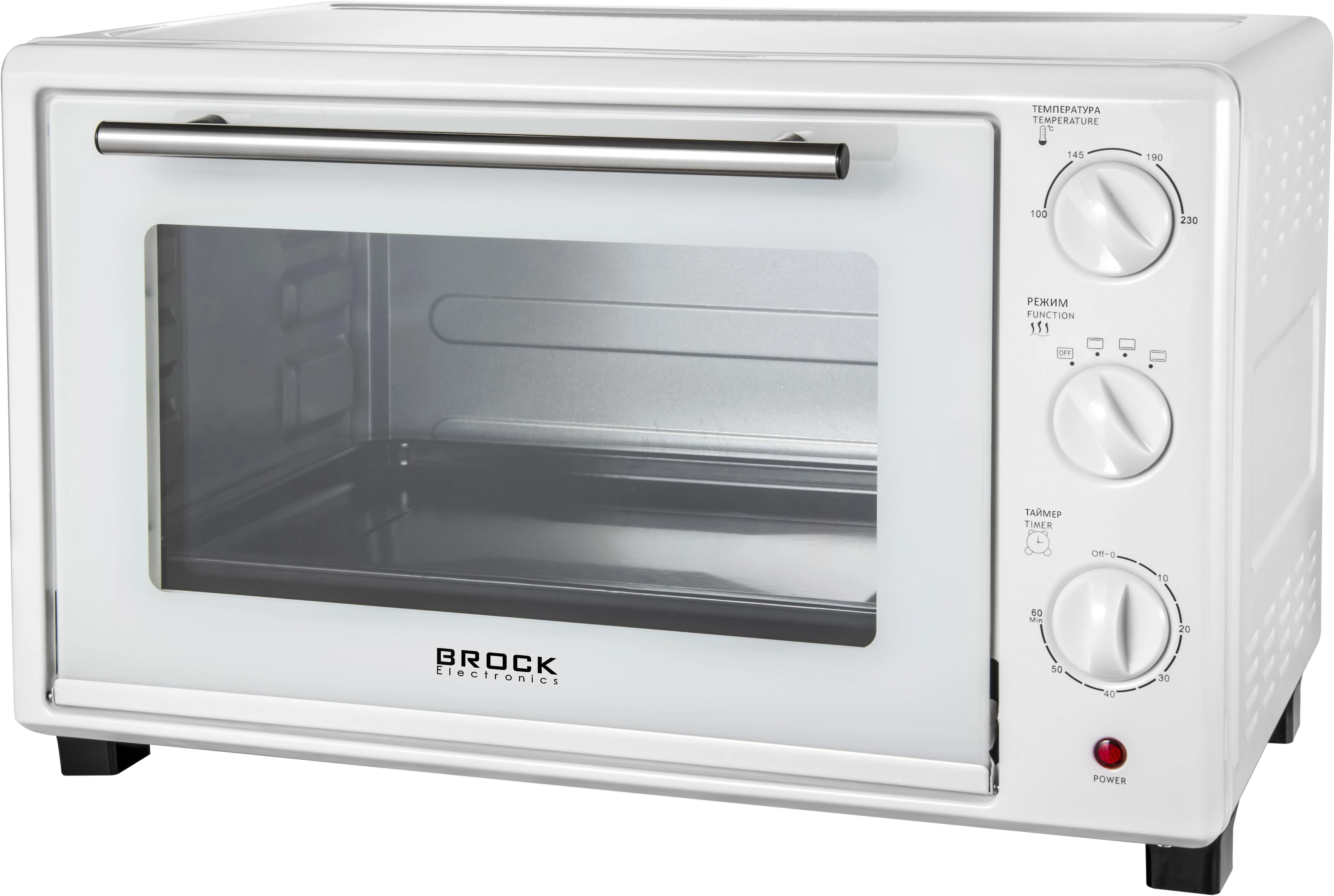 Elektrinė krosnelė TO 3001 WH Orkaitė BROCK TO 3001 WH 30 L, 1600
