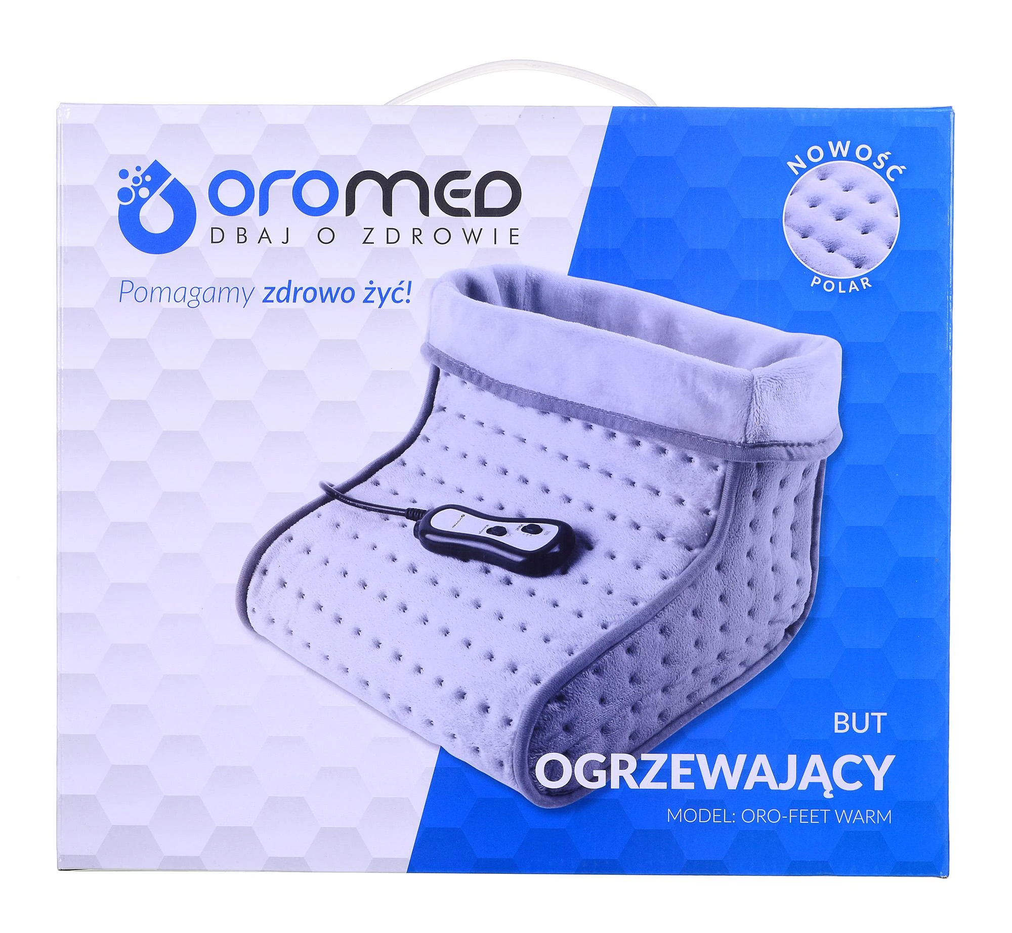 Oro-med Pėdų Šildytuvas - Oromed Su Masažo Funkcija Pilkas
