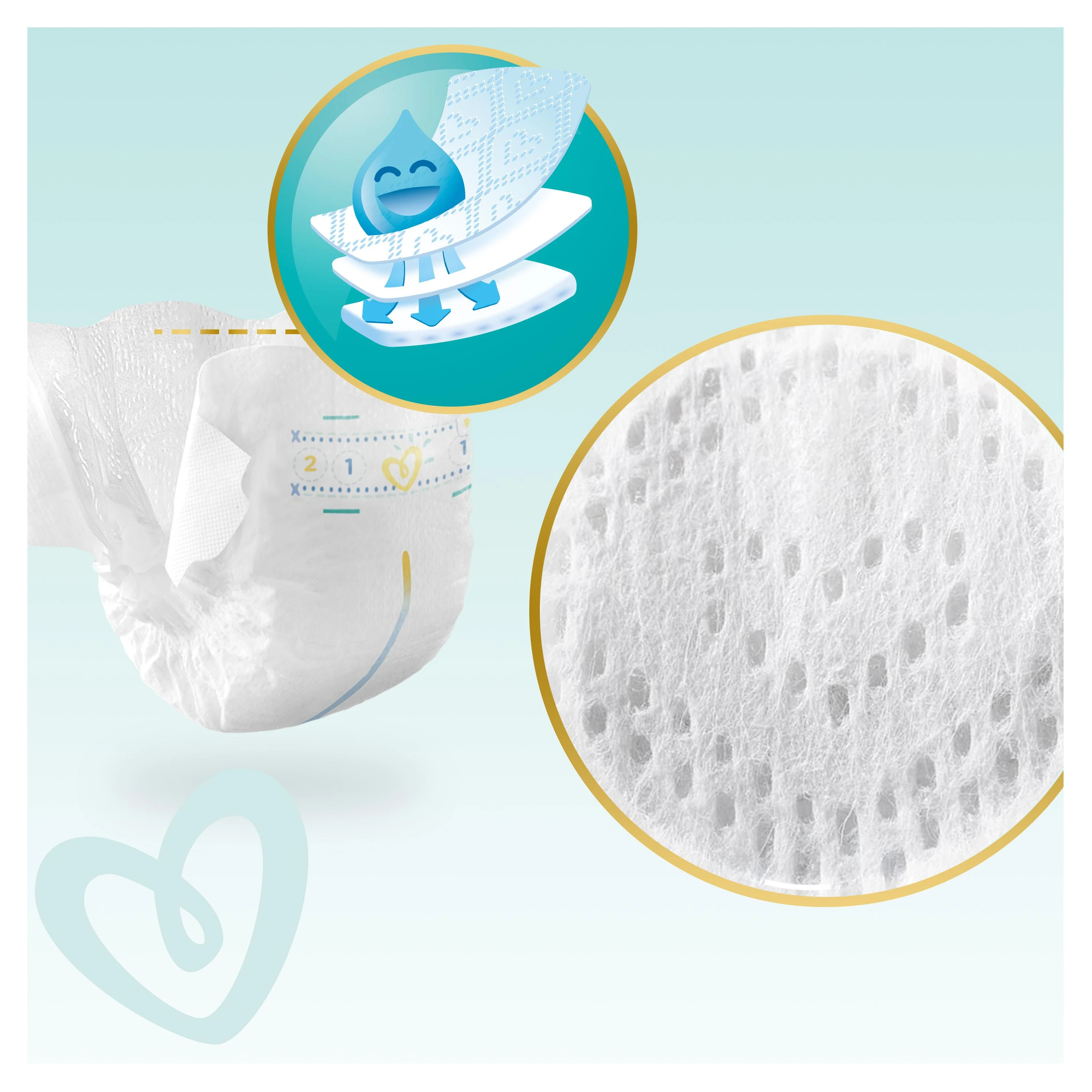 Sauskelnės Pampers Premium Care, 4 dydis, 8–14kg, 104 vnt.