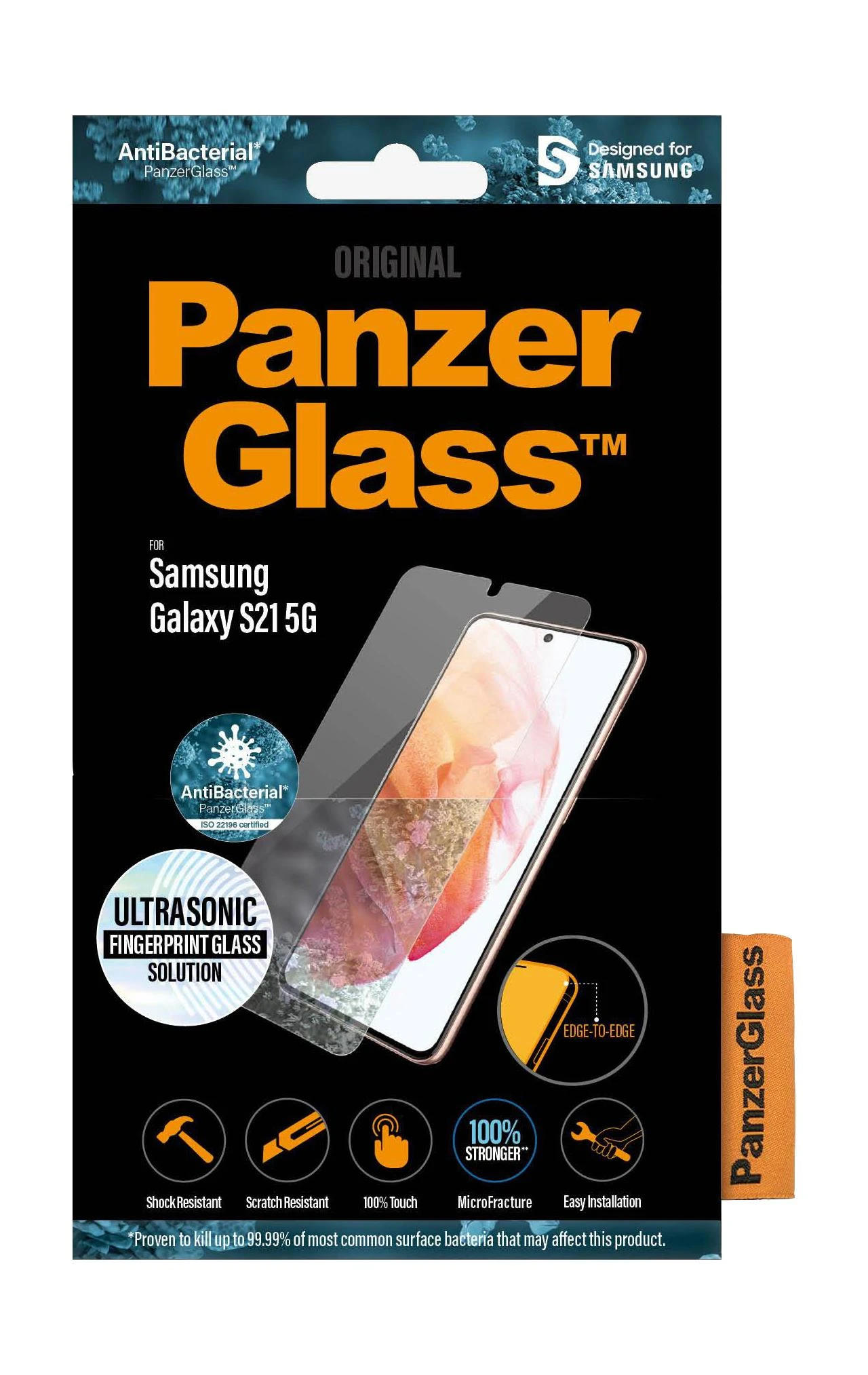 Panzer Glass PanzerGlass | Samsung | Galaxy S21 5G | Glass | Clear | Case Friendly