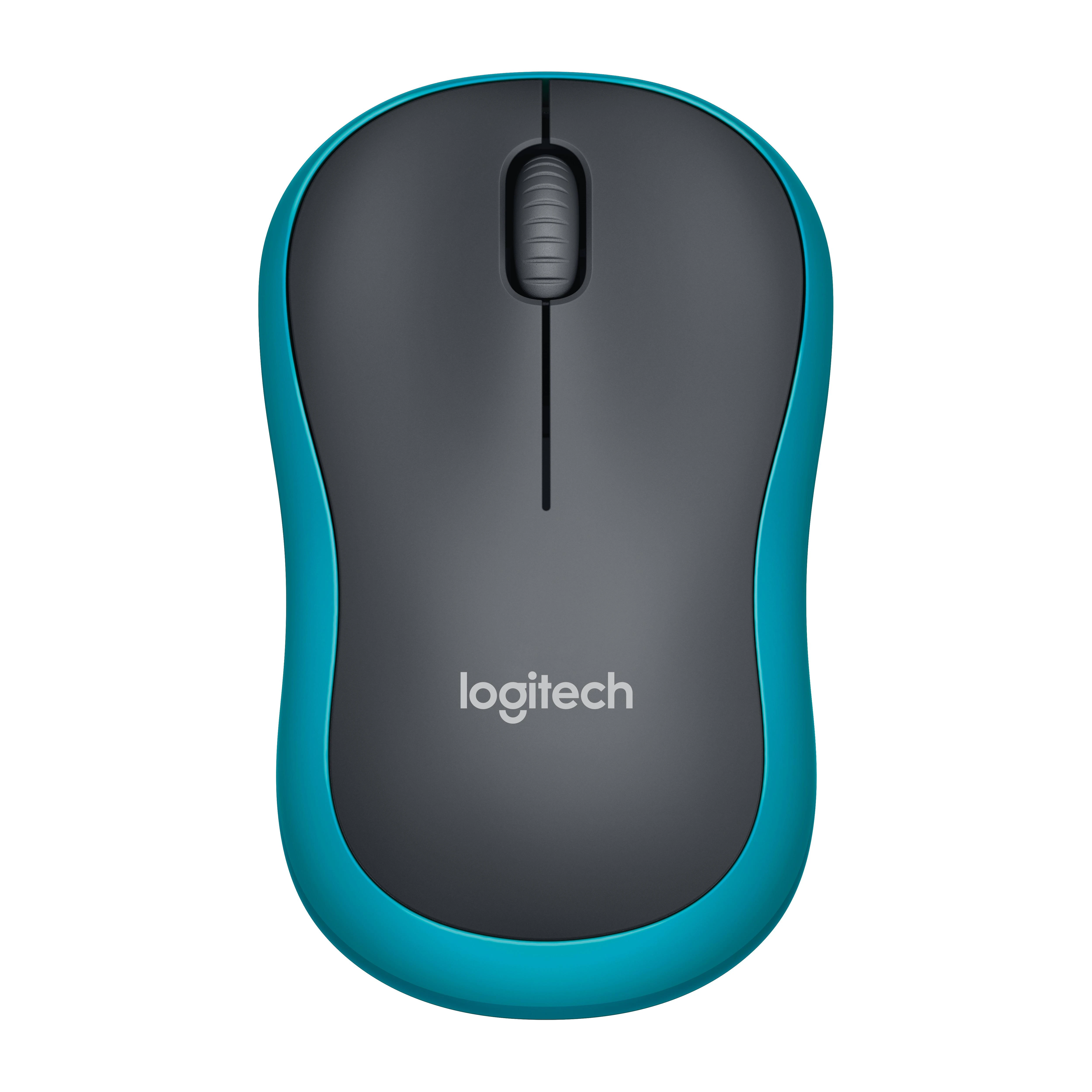 Bevielė pelė Logitech M185, Mėlyna