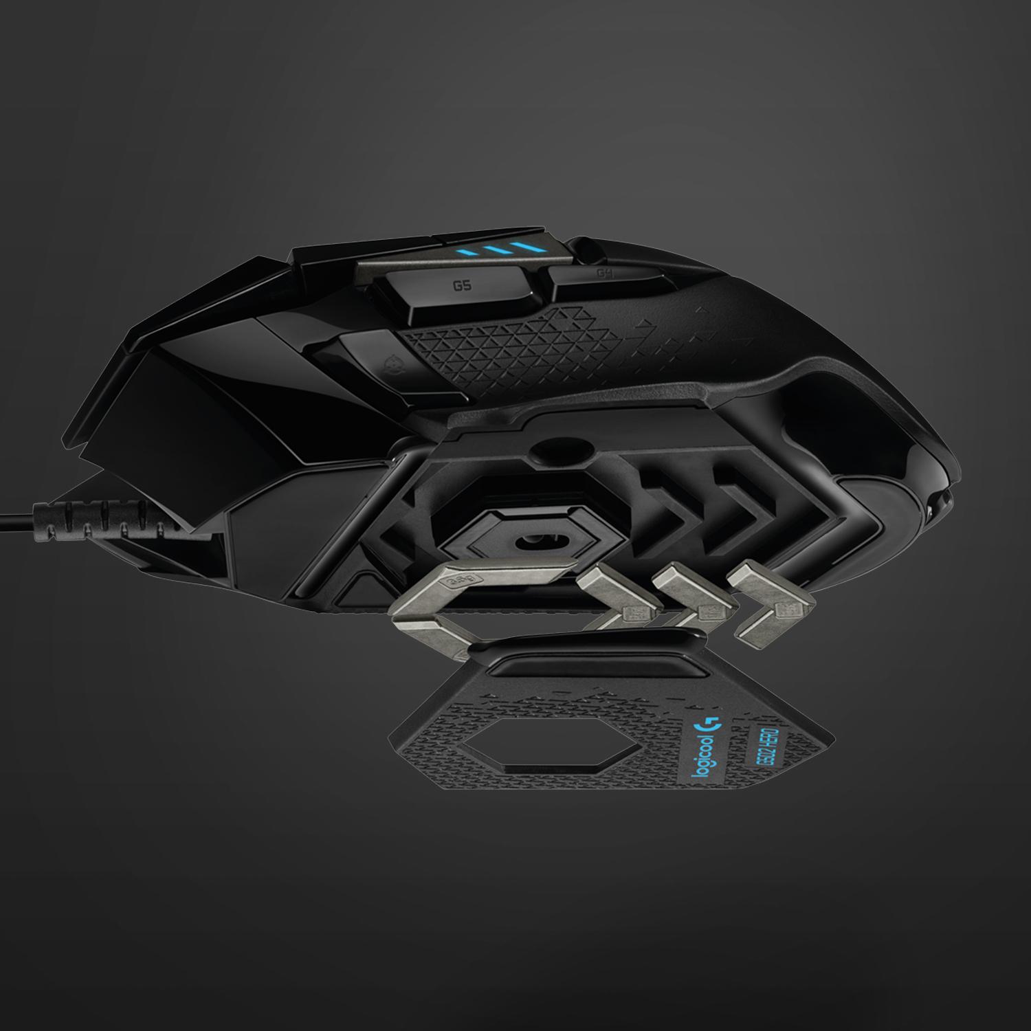 Pelė žaidimams Logitech G502 HERO, juoda