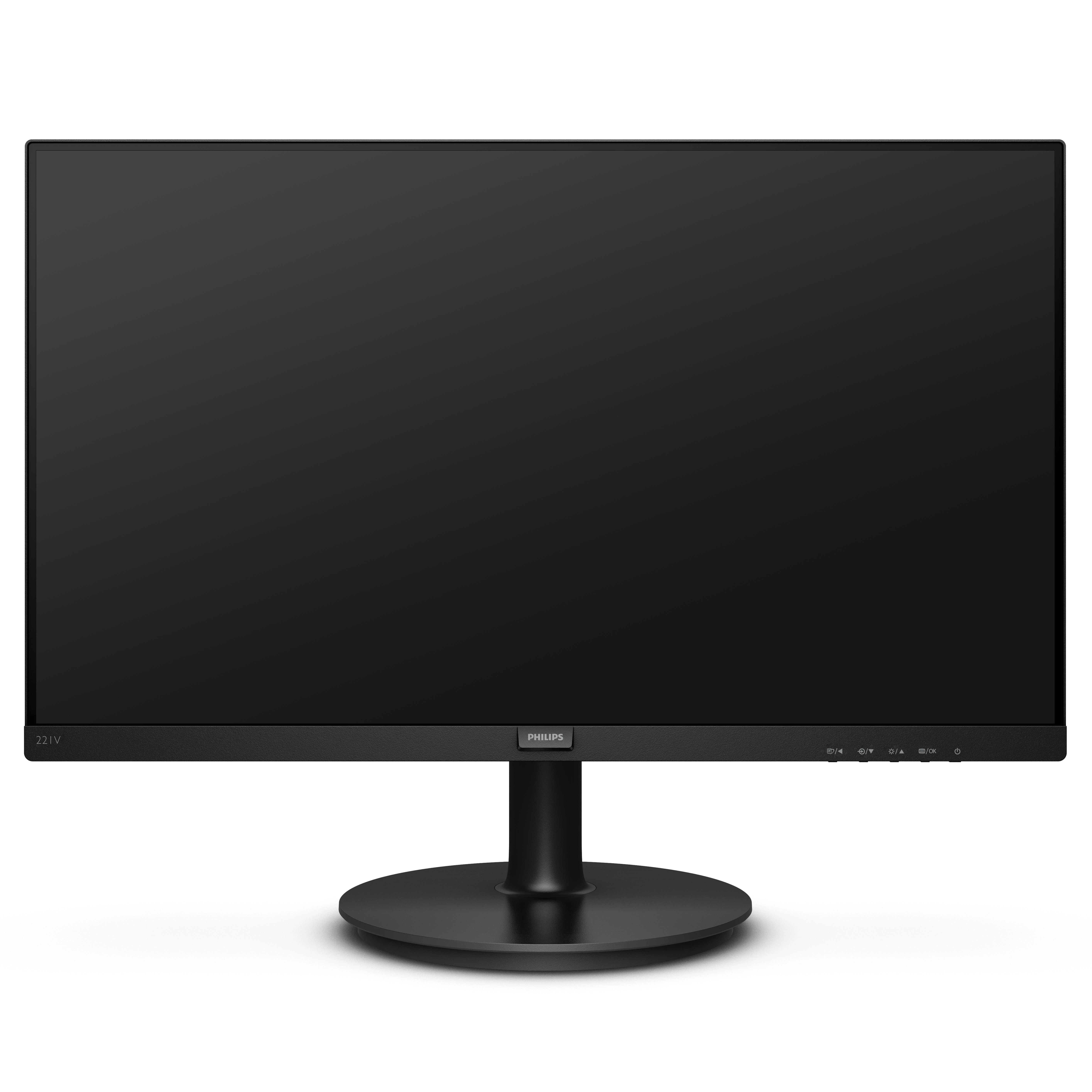 Monitorius Philips V Line 221V8/00 21,5" (54,6 cm), Juodos spalvos