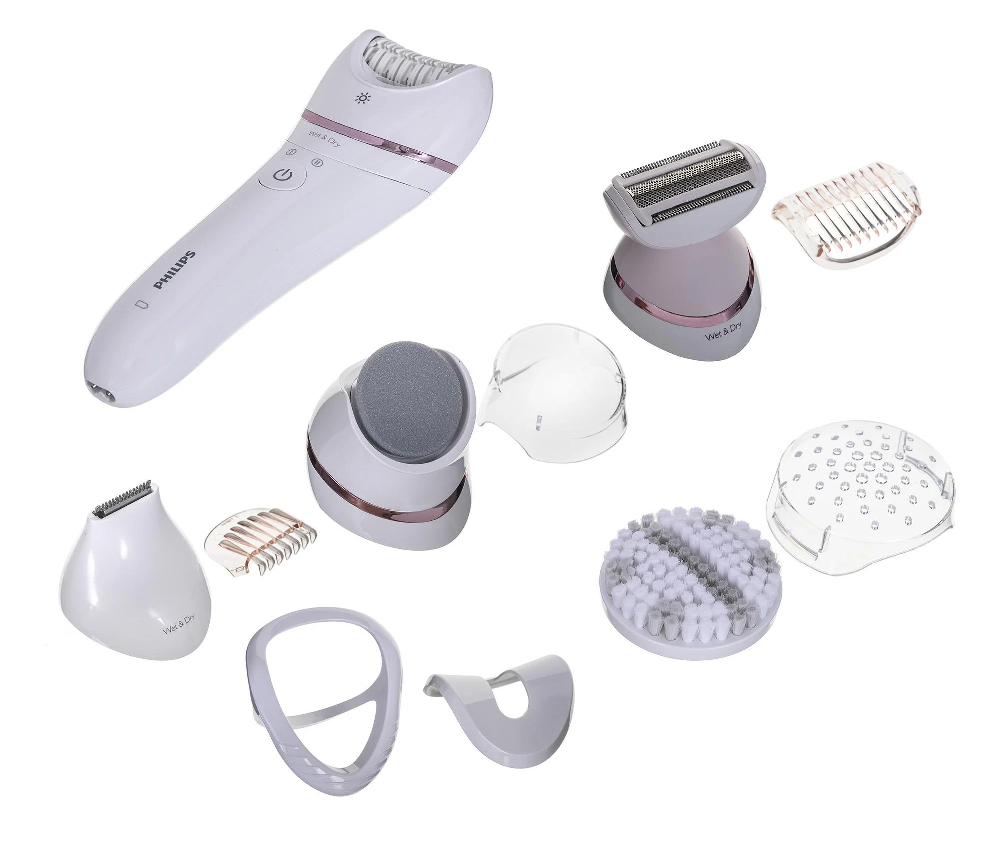 Philips Epilator Series 8000 „Wet & Dry“ epiliatorius BRE740/10