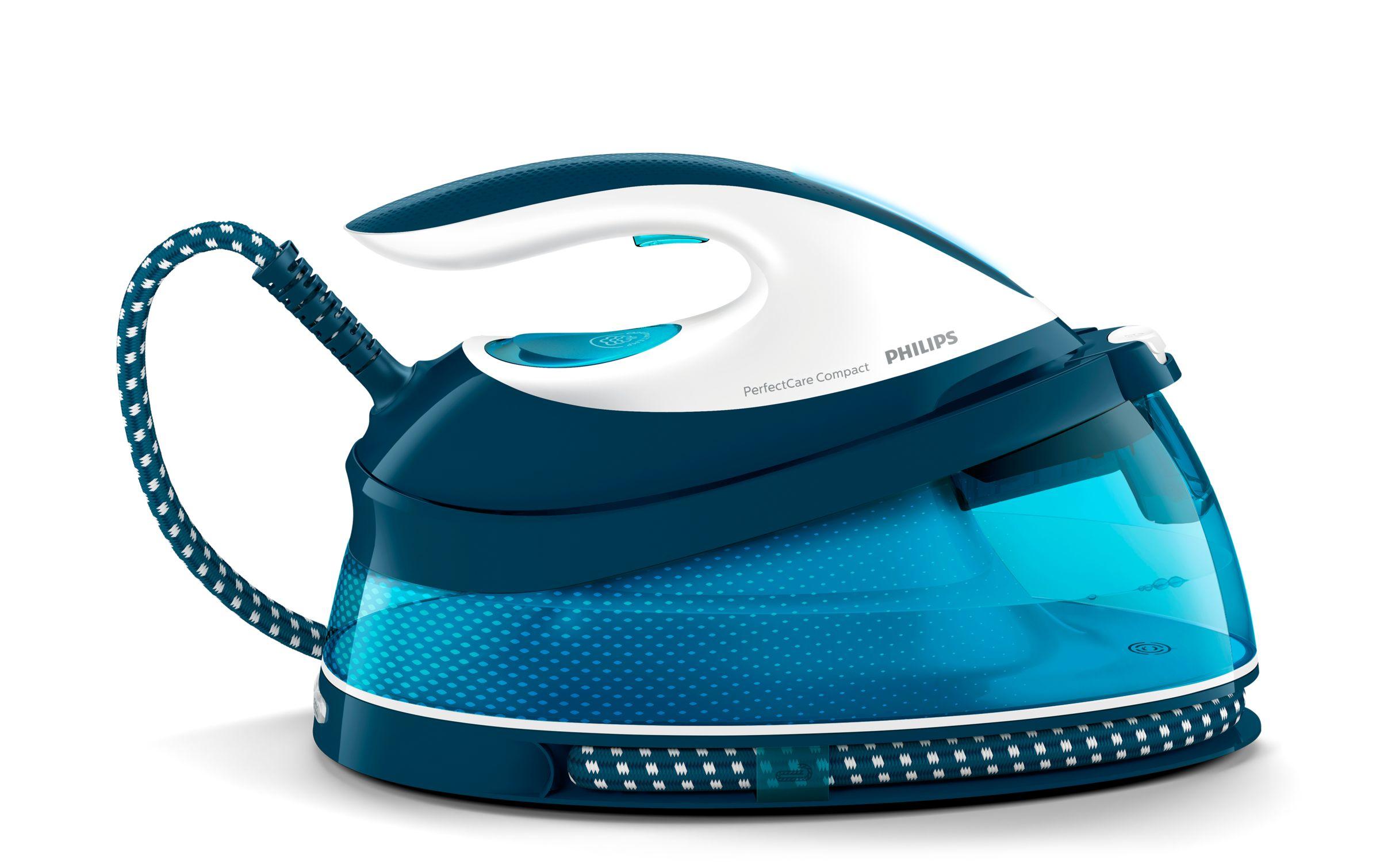 Philips GC7840/20 steam ironing station 2400 W 1.5 L SteamGlide soleplate Mėlyna, Baltas