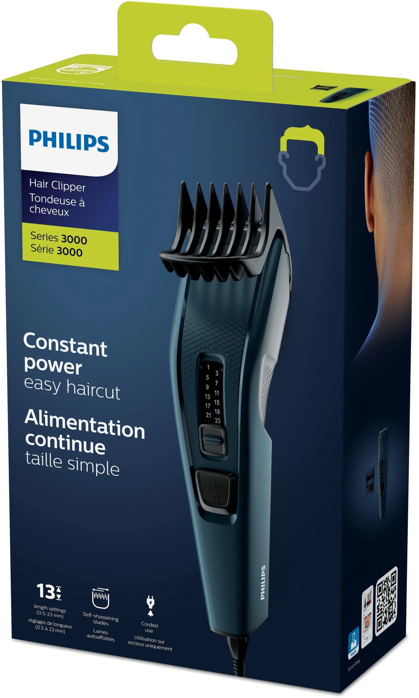 Plaukų kirpimo mašinėlė Philips Hairclipper series 3000 HC3505/15