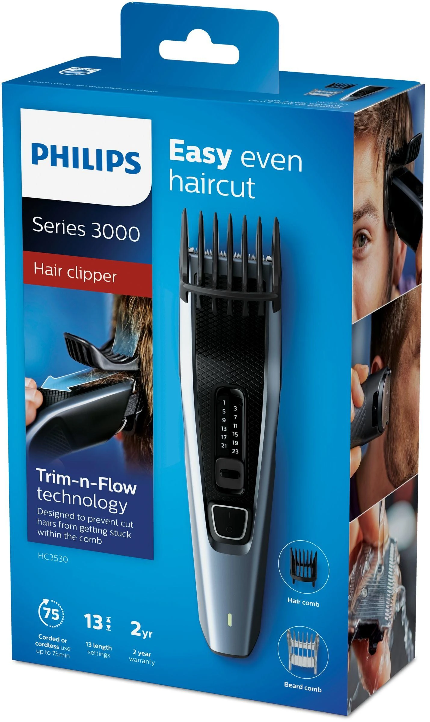 Plaukų kirpimo mašinėlė Philips 3000 series HC3530/15