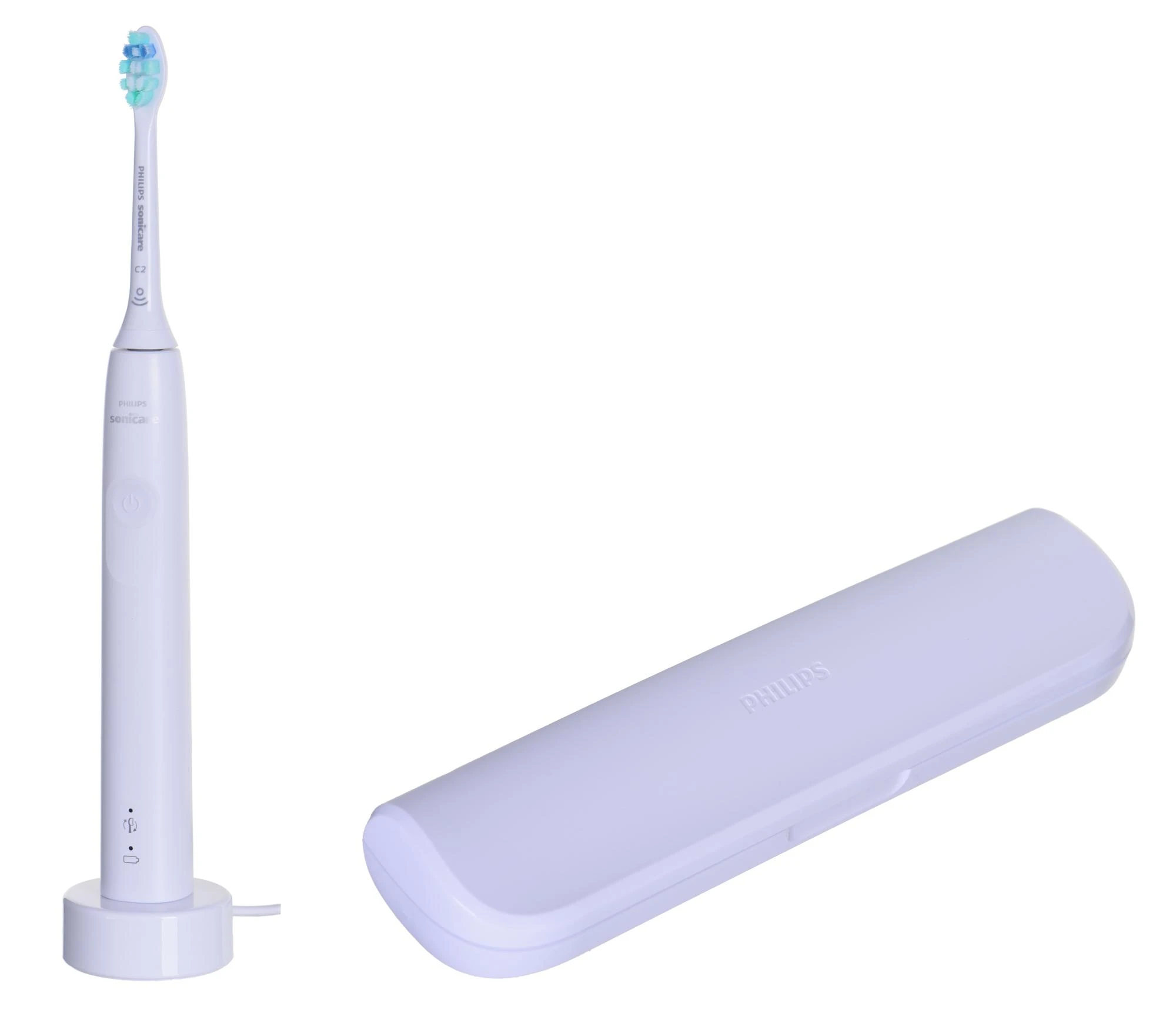 Elektrinis dantų šepetėlis Philips HX3673/13 3100 serija, Baltos spalvos aprašymas - Prekės nuotrauka