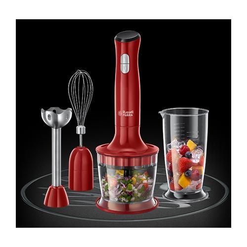 RUSSEL 24700-56 Maišytuvas Russell Hobbs 24700-56 3in1 Desire | 500W | raudona