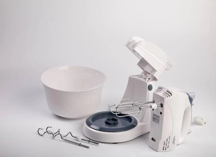 Virtuvinis kombainas Adler | Mixer | AD 4202 | Mixer with bowl | 300 W | Greičių skaičius 5 | Turbo mode | Baltas
