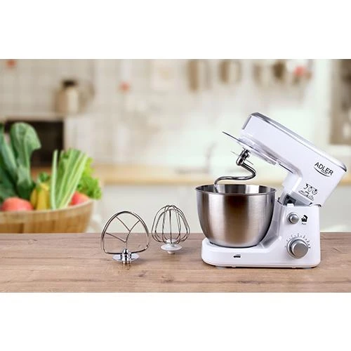 Virtuvinis kombainas Adler | AD 4216 | 1000 W | Greičių skaičius 6 | Bowl capacity 4 L | Baltas