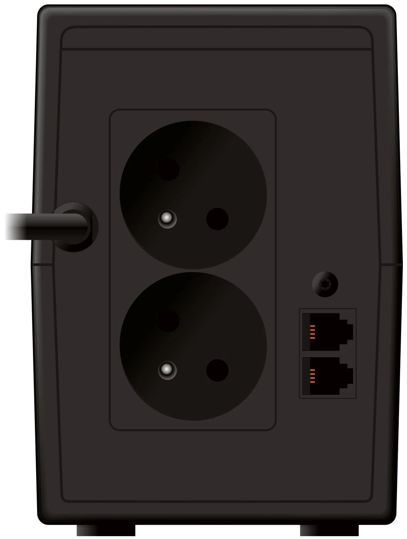POWERWALK VI 650 SHL FR Power Walker UPS Line-Interactive 650VA 2x 230V PL OUT, RJ11 IN/OUT, USB, LCD