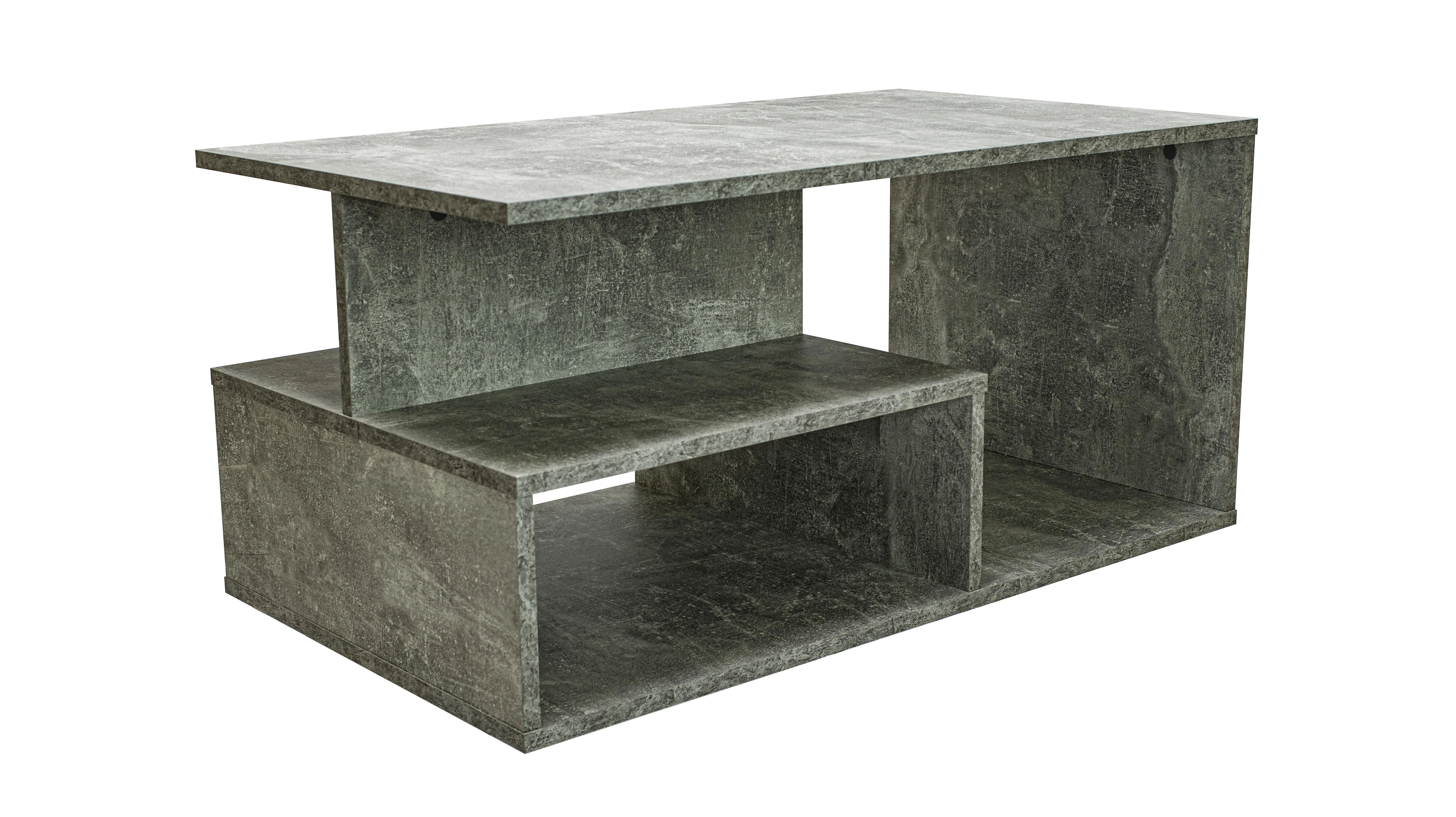 Top E Shop Kavos Staliukas - Topeshop Prima Beton Nestandartinė Forma 1 Kojos