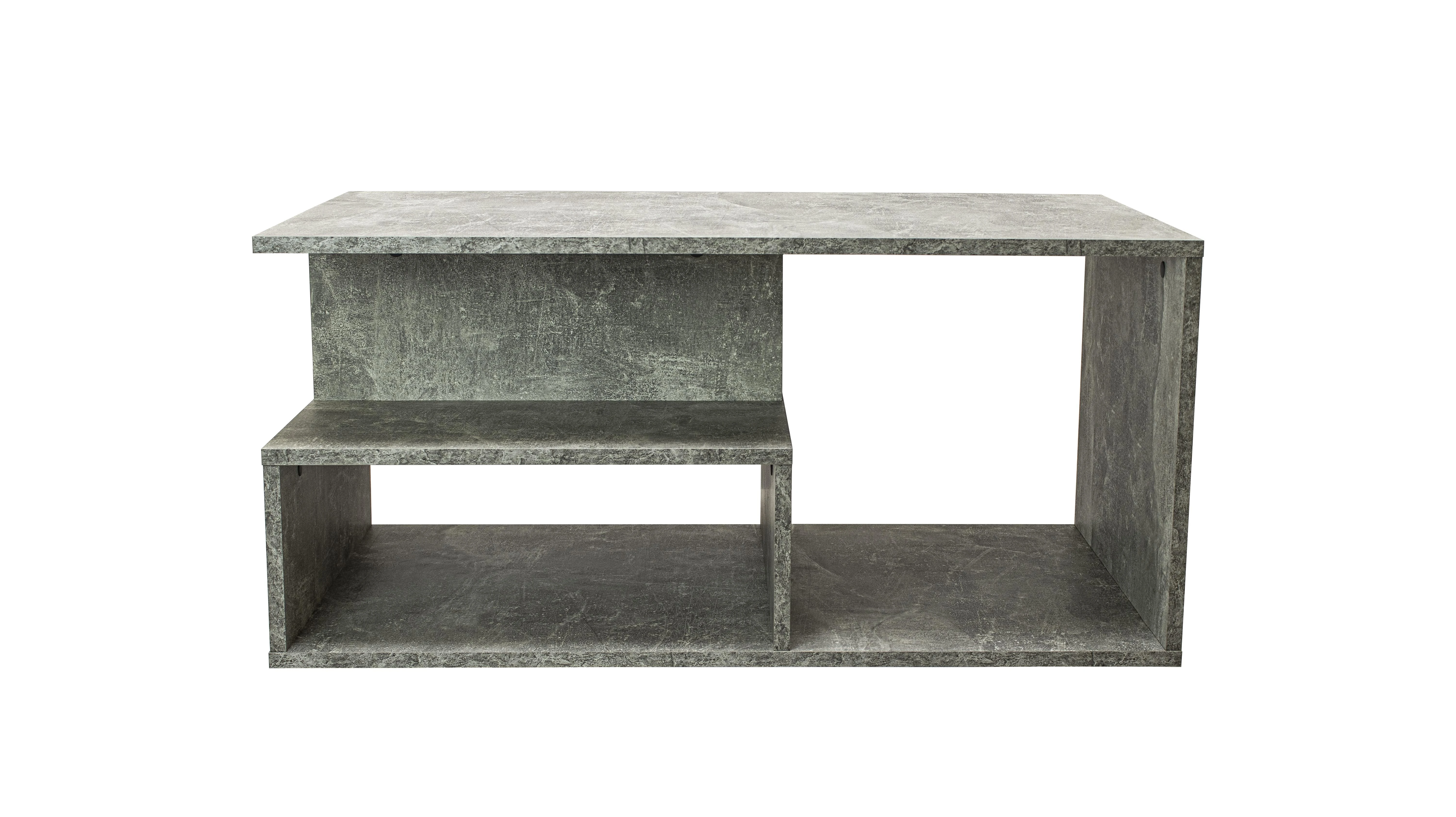 Top E Shop Kavos Staliukas - Topeshop Prima Beton Nestandartinė Forma 1 Kojos