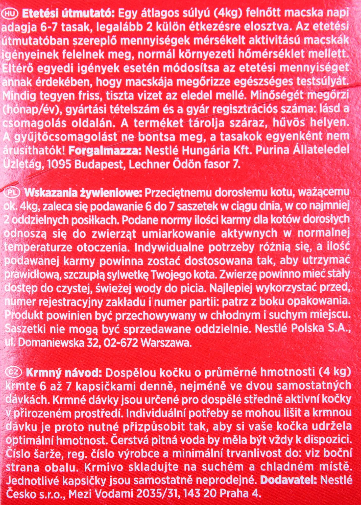 Purina Nestle Drėgnas Kačių Maistas - Gourmet Mon Petit Žuvies Mišinys 6 x 50 g