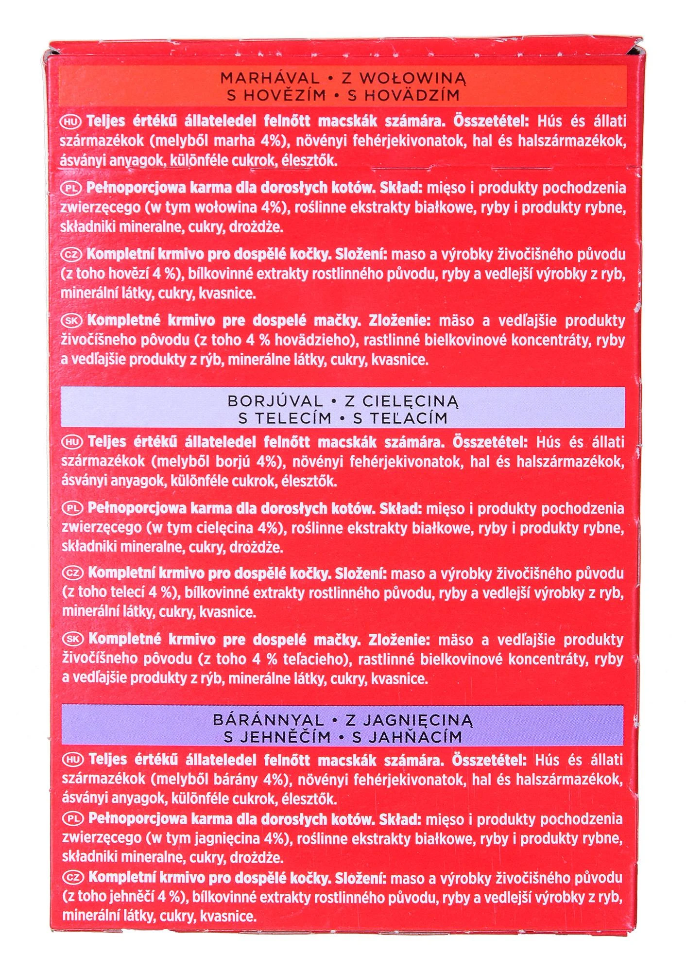 Purina Nestle Drėgnas Kačių Maistas - Gourmet Mon Petit Žuvies Mišinys 6 x 50 g