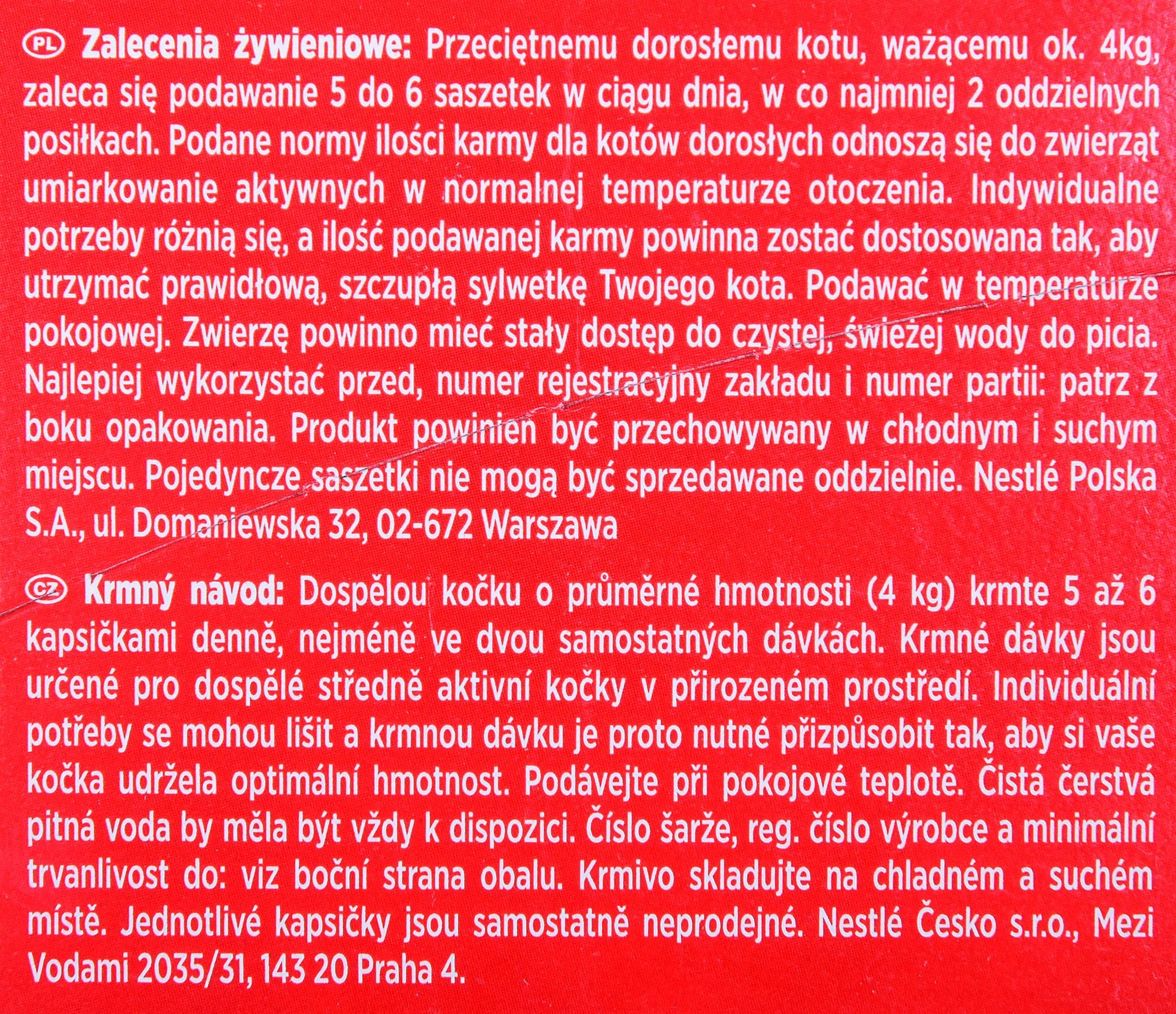 Purina Nestle Drėgnas Kačių Maistas - Gourmet Mon Petit Paukštienos Mišinys 6 X 50 g