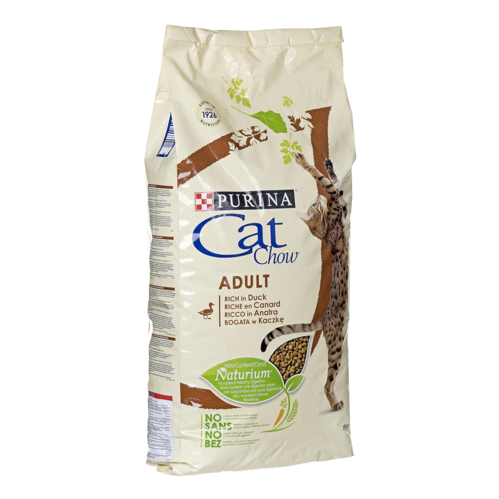 Purina Cat Chow Adult Rich in Duck 15kg