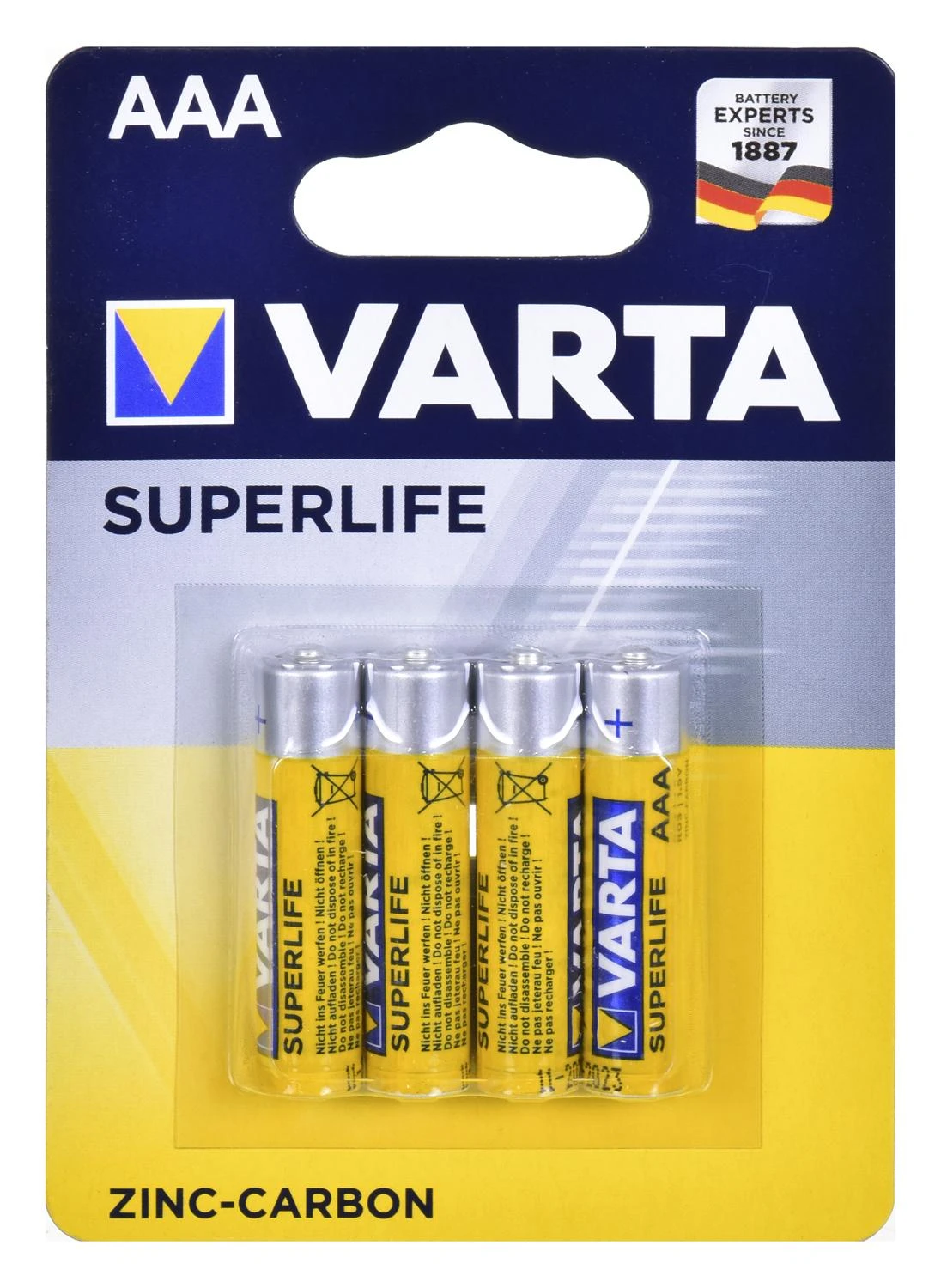 Baterija R03 VARTA SUPERLIFE