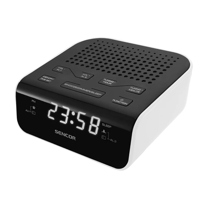 Radijo žadintuvas Sencor SRC 136 WH
