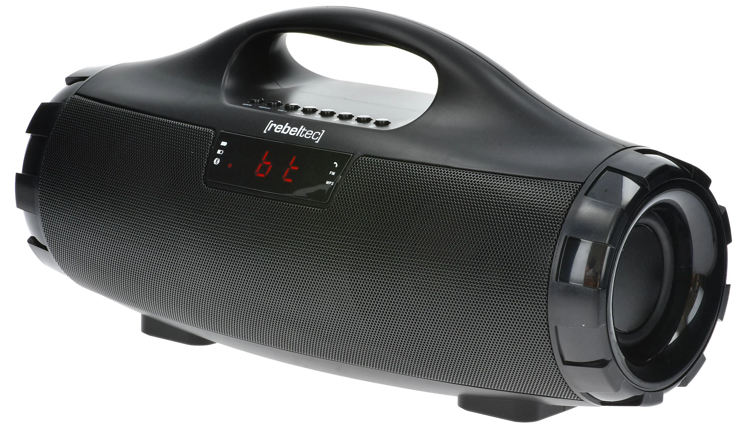 Nešiojamas garsiakalbis Rebeltec SoundBox 390, juoda