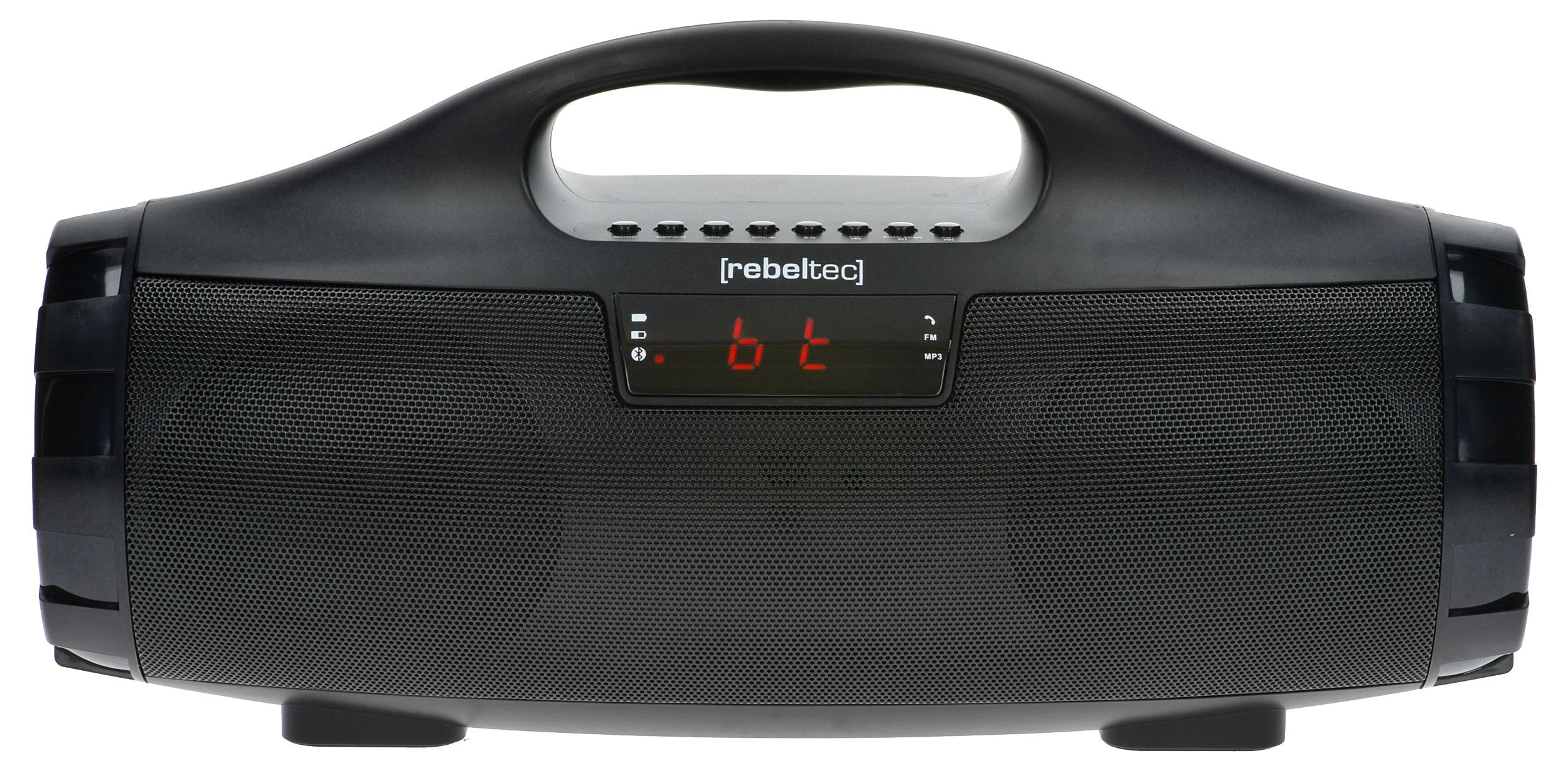 Nešiojamas garsiakalbis Rebeltec SoundBox 390, juoda