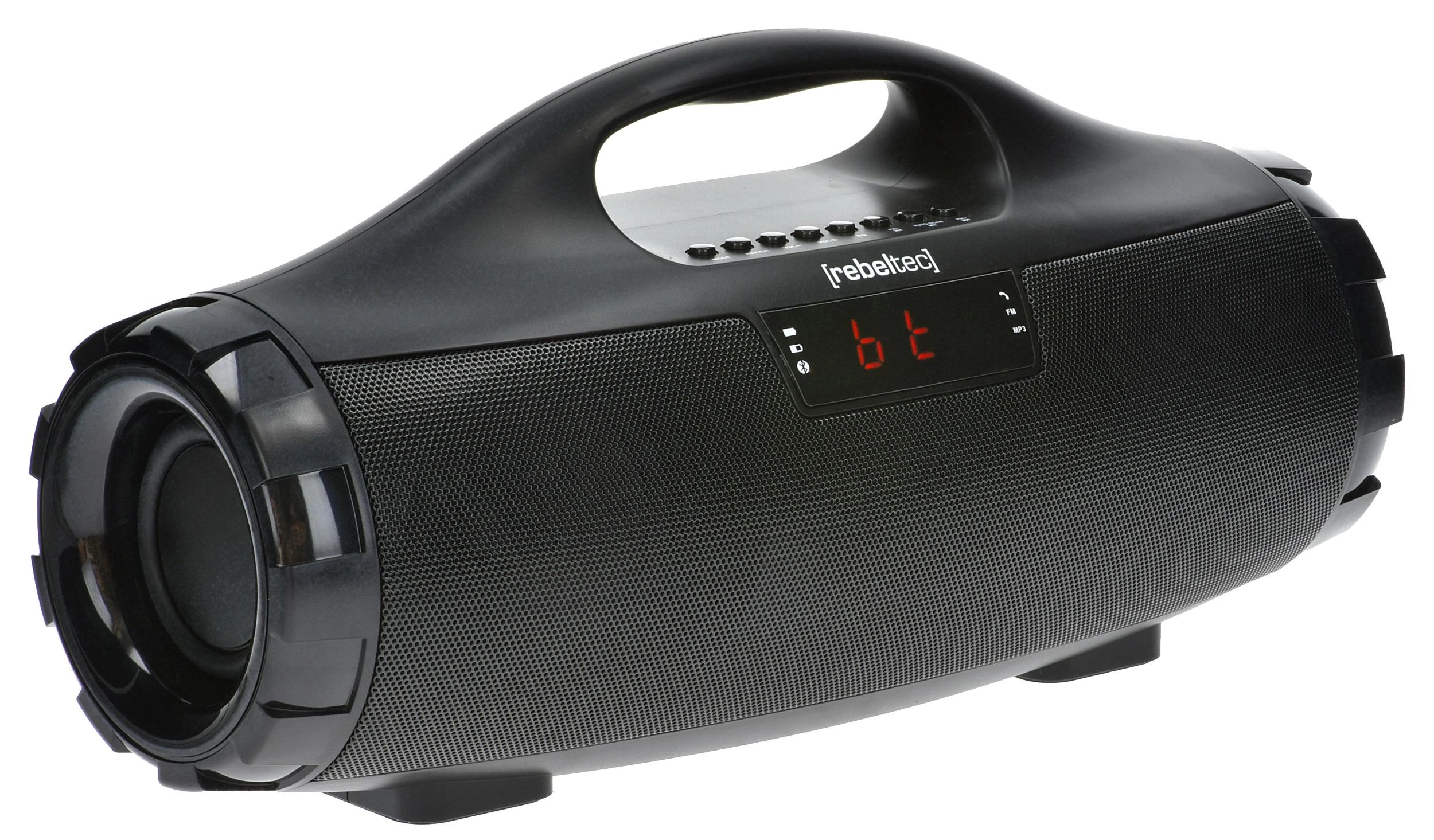 Nešiojamas garsiakalbis Rebeltec SoundBox 390, juoda