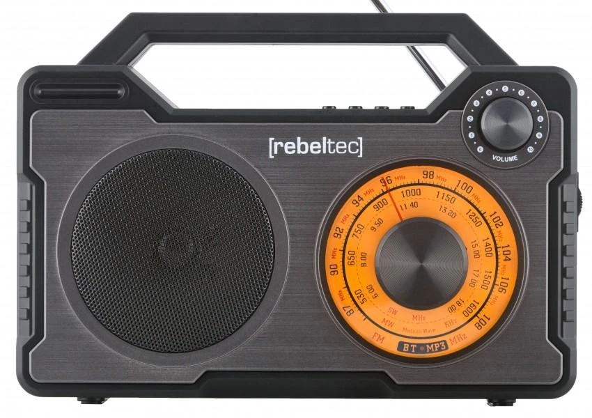 Nešiojamas garsiakalbis Rebeltec RBLGLO00039, pilka