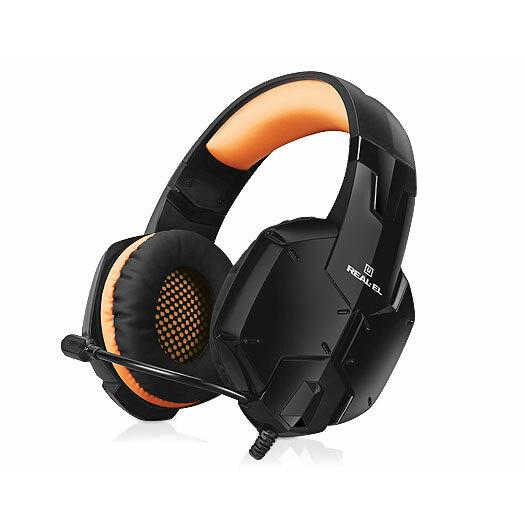 Ausinės REAL-EL GDX-7700 SURROUND 7 juodos spalvos, SURROUND 7.1