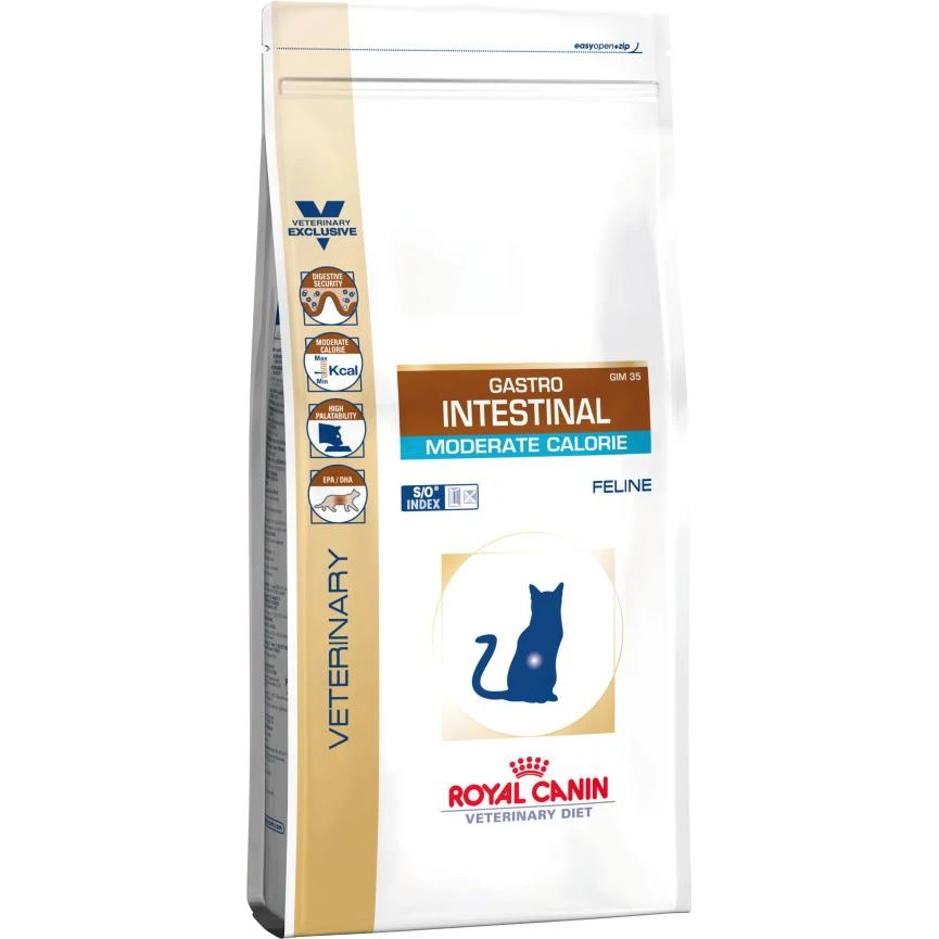 Royal Canin VD Cat Gastro Intestinal Moderate Calorie 2kg