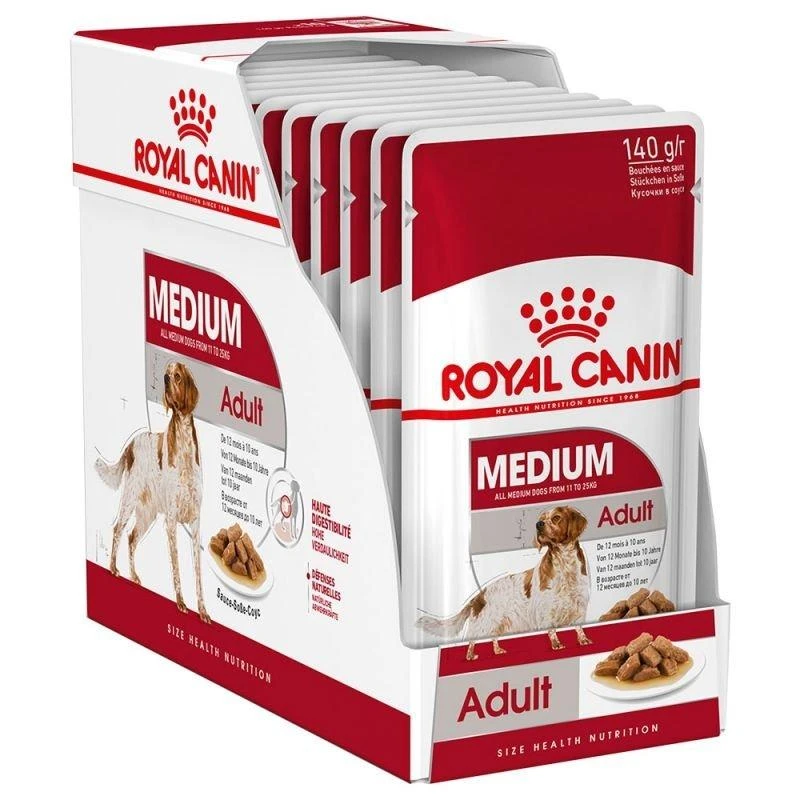 SHN Dog Medium Adult Gravy 10x140 g