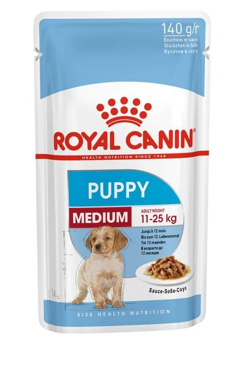 Royal Canin SHN Dog Medium Puppy Gravy 10x140 g