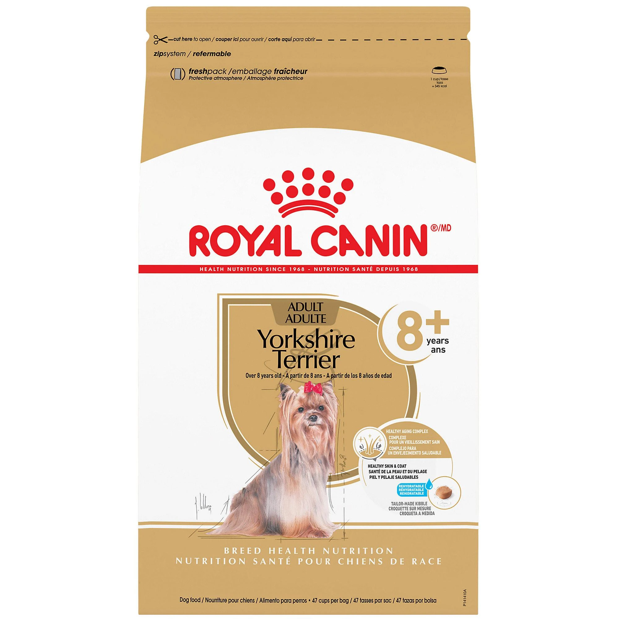Sausas Šunų Maistas - Royal Canin Yorkshire Senjorams 8+, 3kg