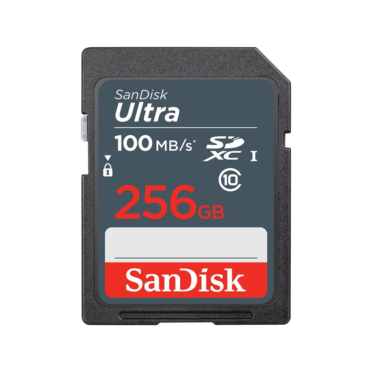 Atminties kortelė SanDisk Ultra Lite SDXC 256GB 100MB/s SDSDUNR-256G-GN3IN