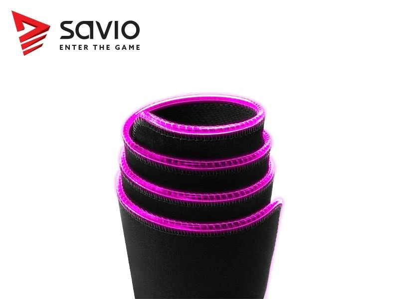 Savio Turbo Dynamic LED EDITION XL pelės kilimėlis | 900x400x3mm