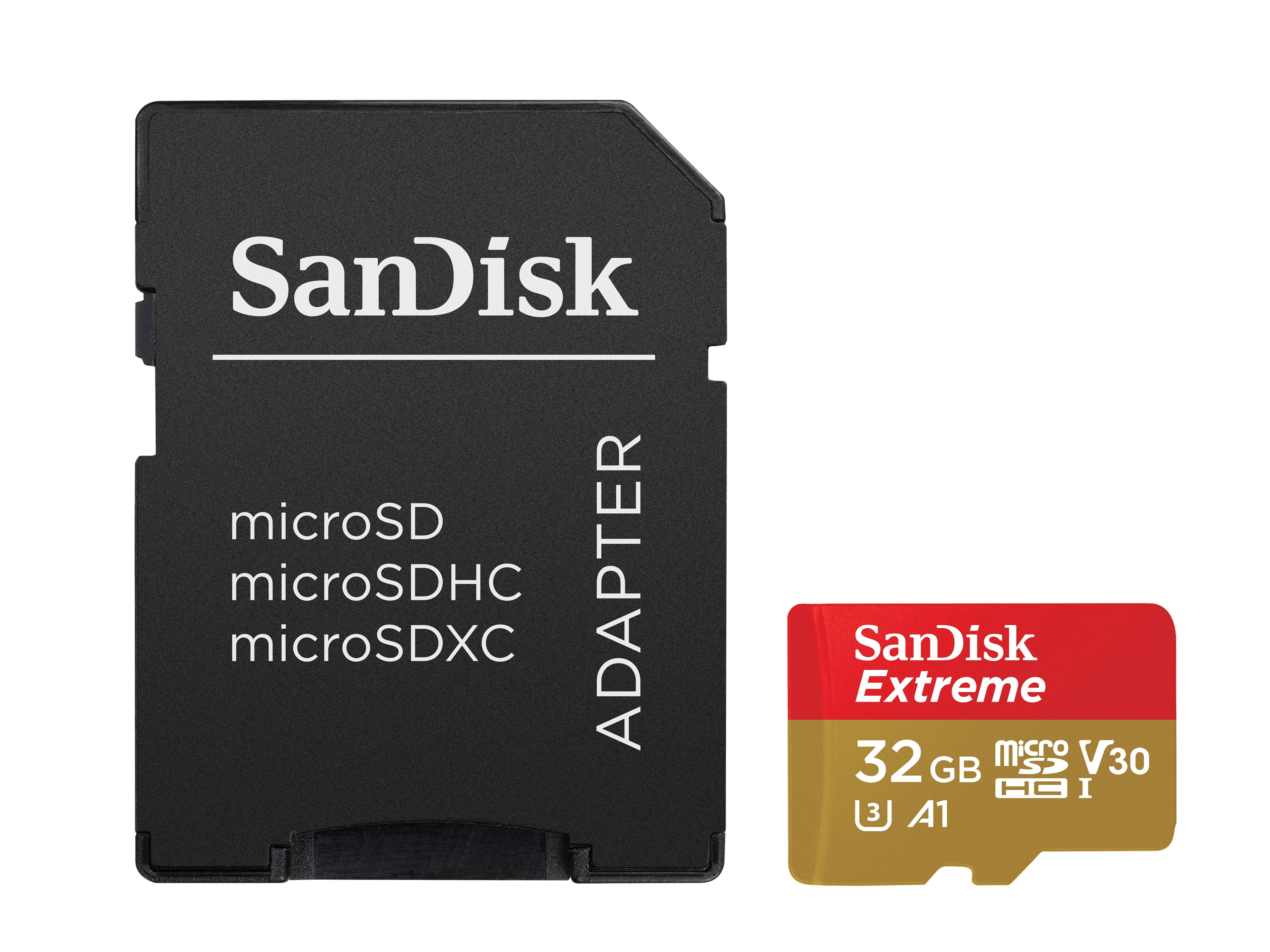 Atminties kortelė SanDisk Extreme Micro SD 32Gb